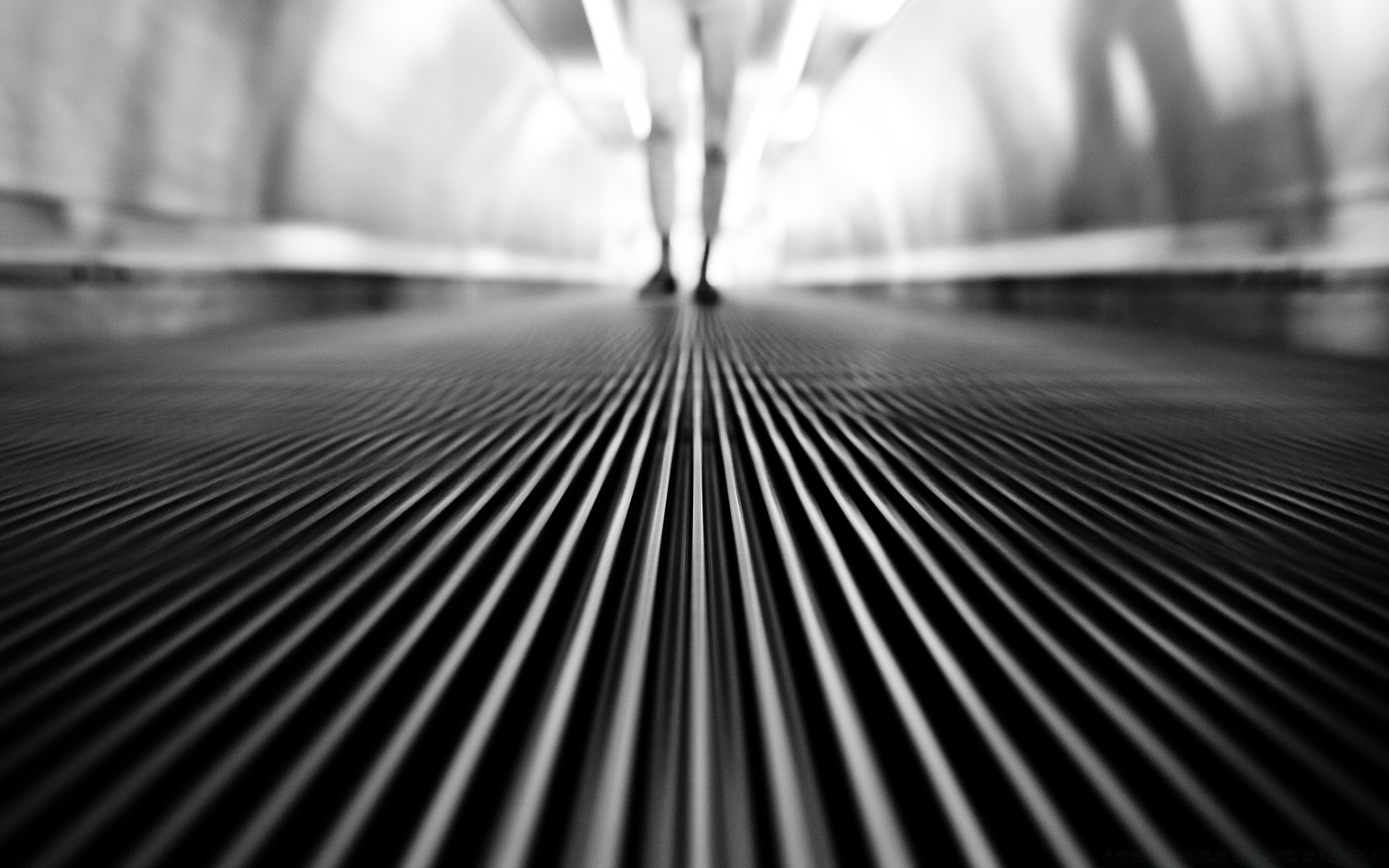 Black And White Abstract Monochrome Desktop Blur Art - Wallpaper - HD Wallpaper 