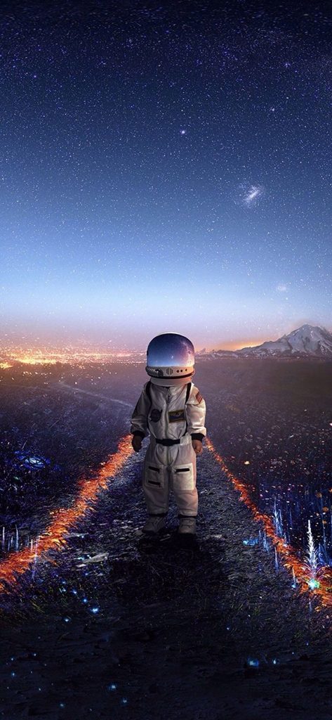Iphone 6 Astronaut Wallpaper Hd - HD Wallpaper 