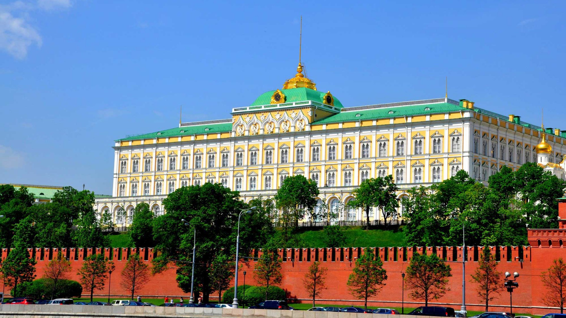 Большой Кремлевский Дворец В Москве - HD Wallpaper 
