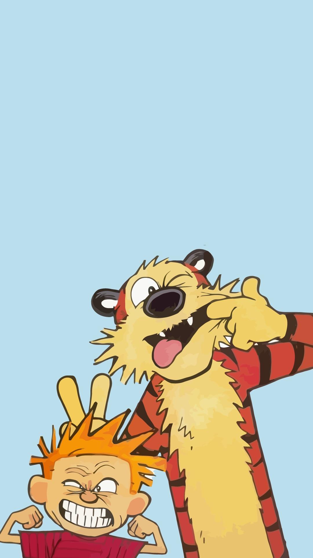 Calvin And Hobbes Phone - HD Wallpaper 