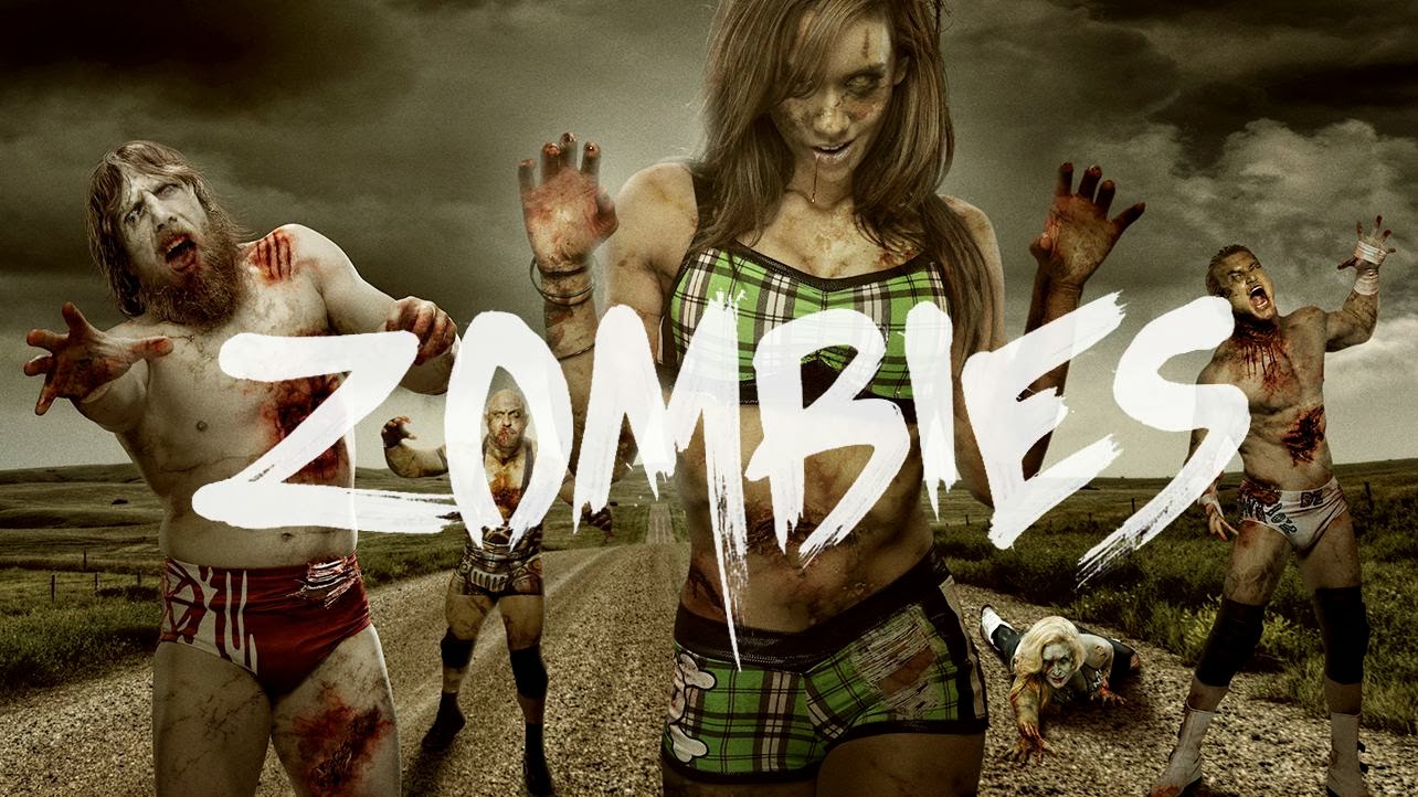 Zombie Wwe Lee Aj - HD Wallpaper 