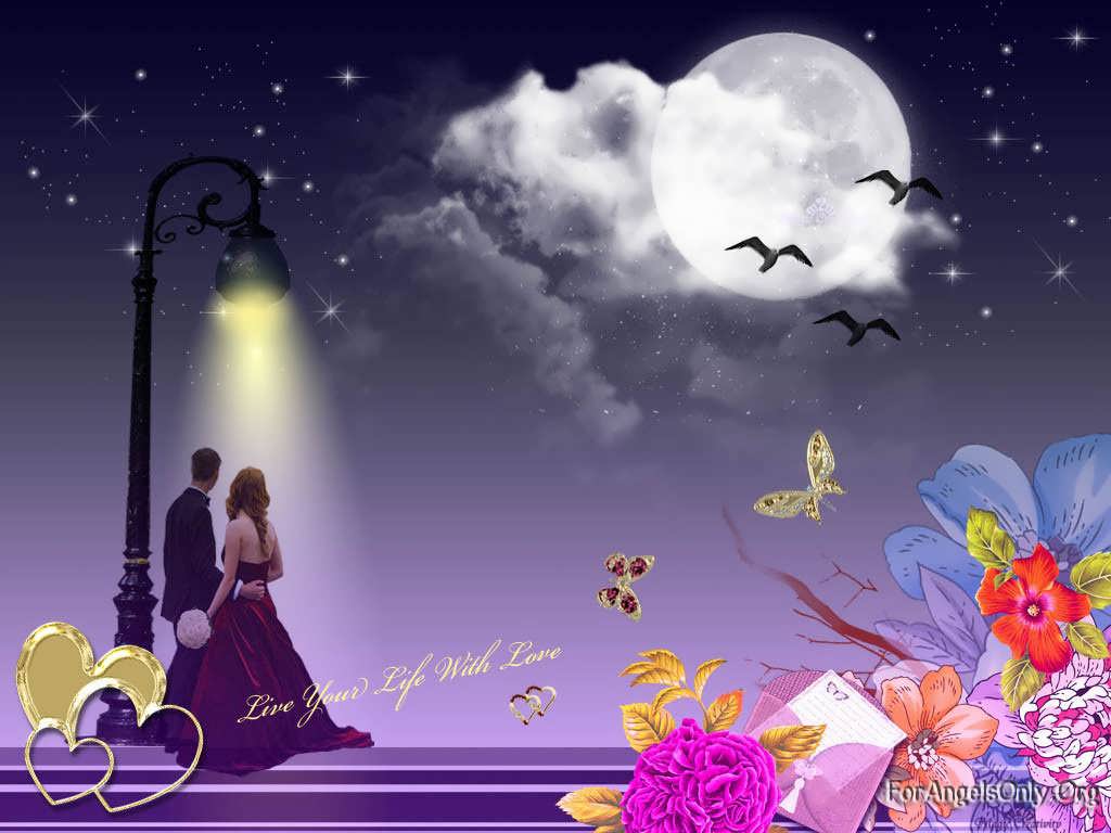 Nice Romantic Wallpapers - HD Wallpaper 