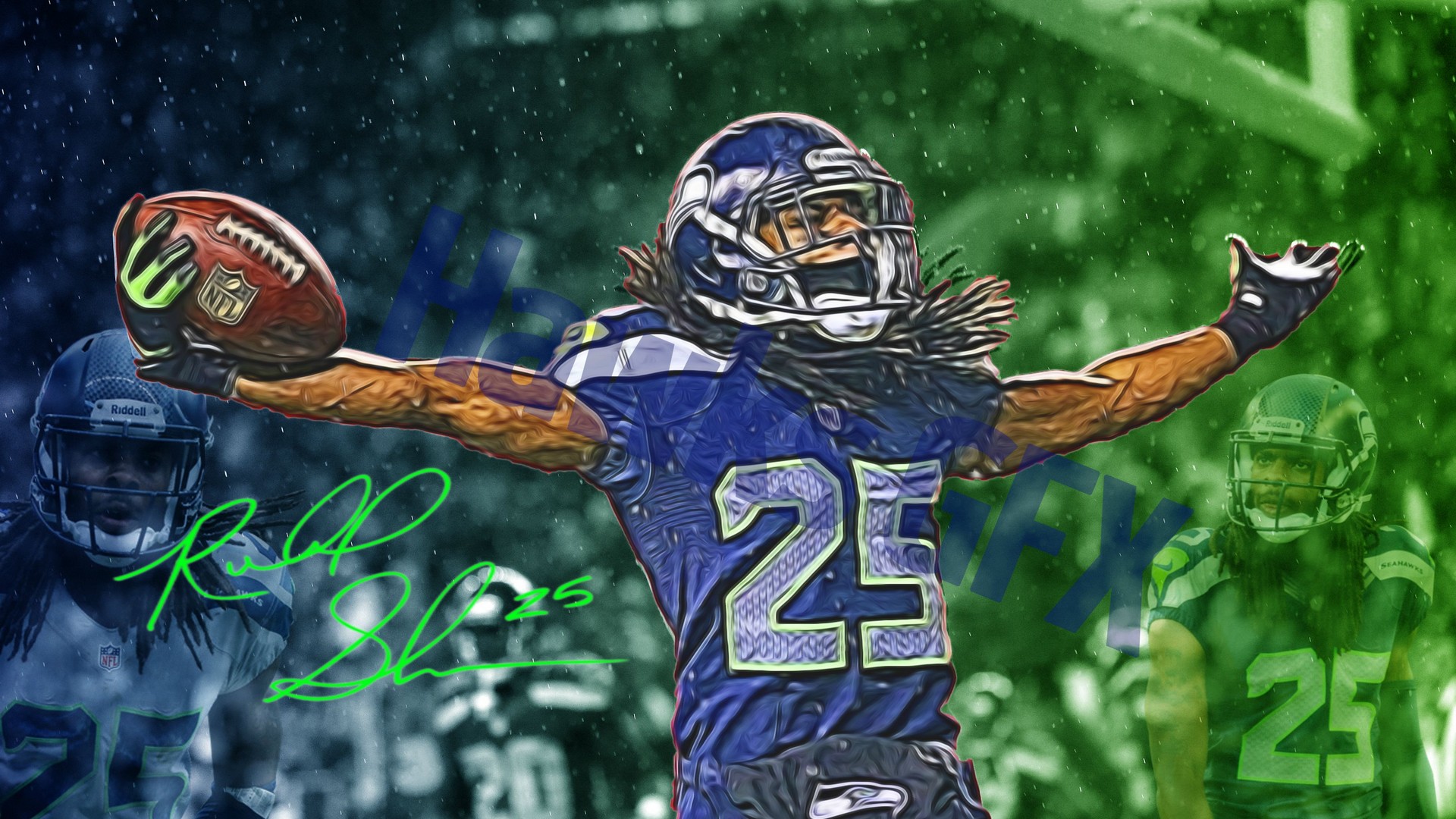 Cool Nfl Hd Wallpapers With High-resolution Pixel - Cool Football Backgrounds Seahawks - HD Wallpaper 