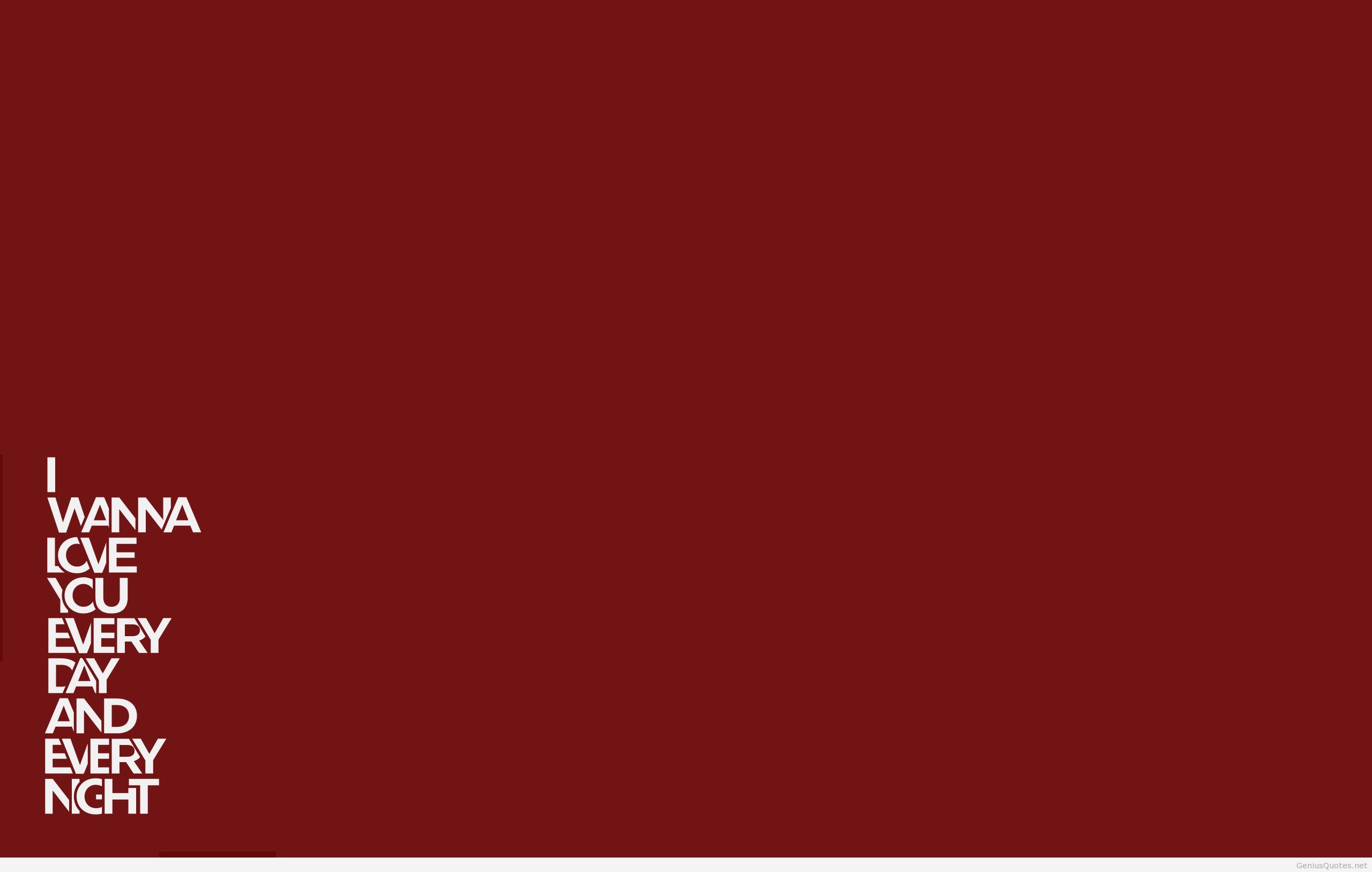 Best Love Wallpaper Quote Quote - Red Wallpapers With Quotes - HD Wallpaper 