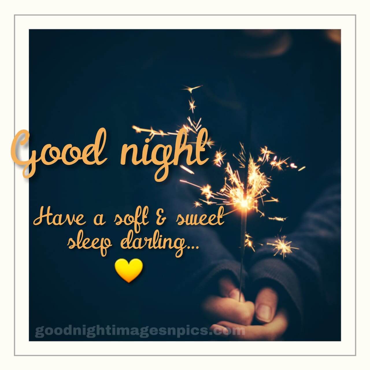 Good Night Heart Images Download - Creative Arts - HD Wallpaper 