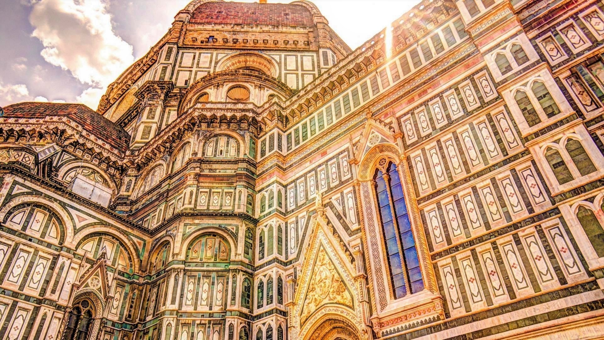 Milan Cathedral, Wallpaper New - Florence Cathedral - HD Wallpaper 