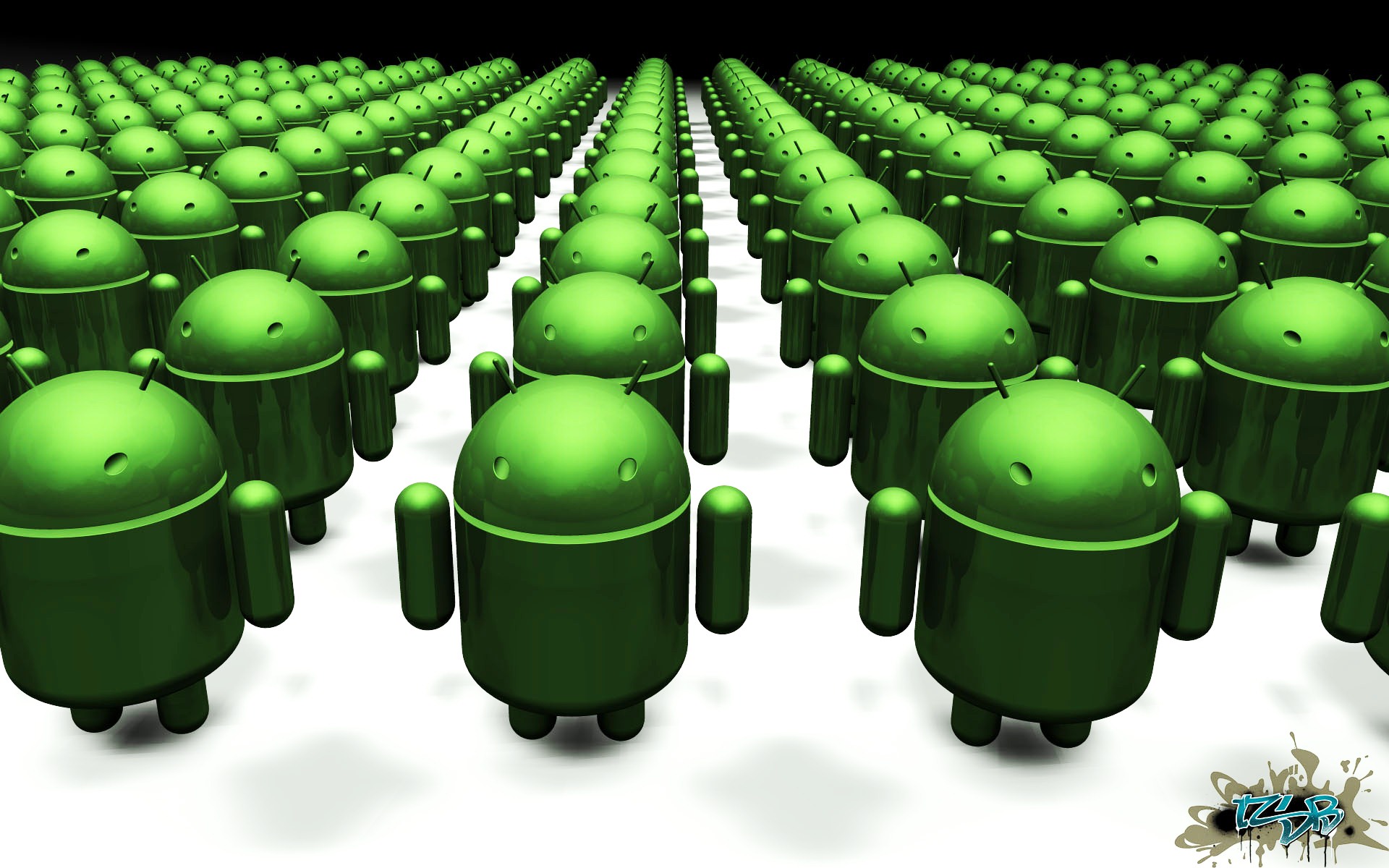 Android Robot Army Best Wallpaper - Android Army - HD Wallpaper 