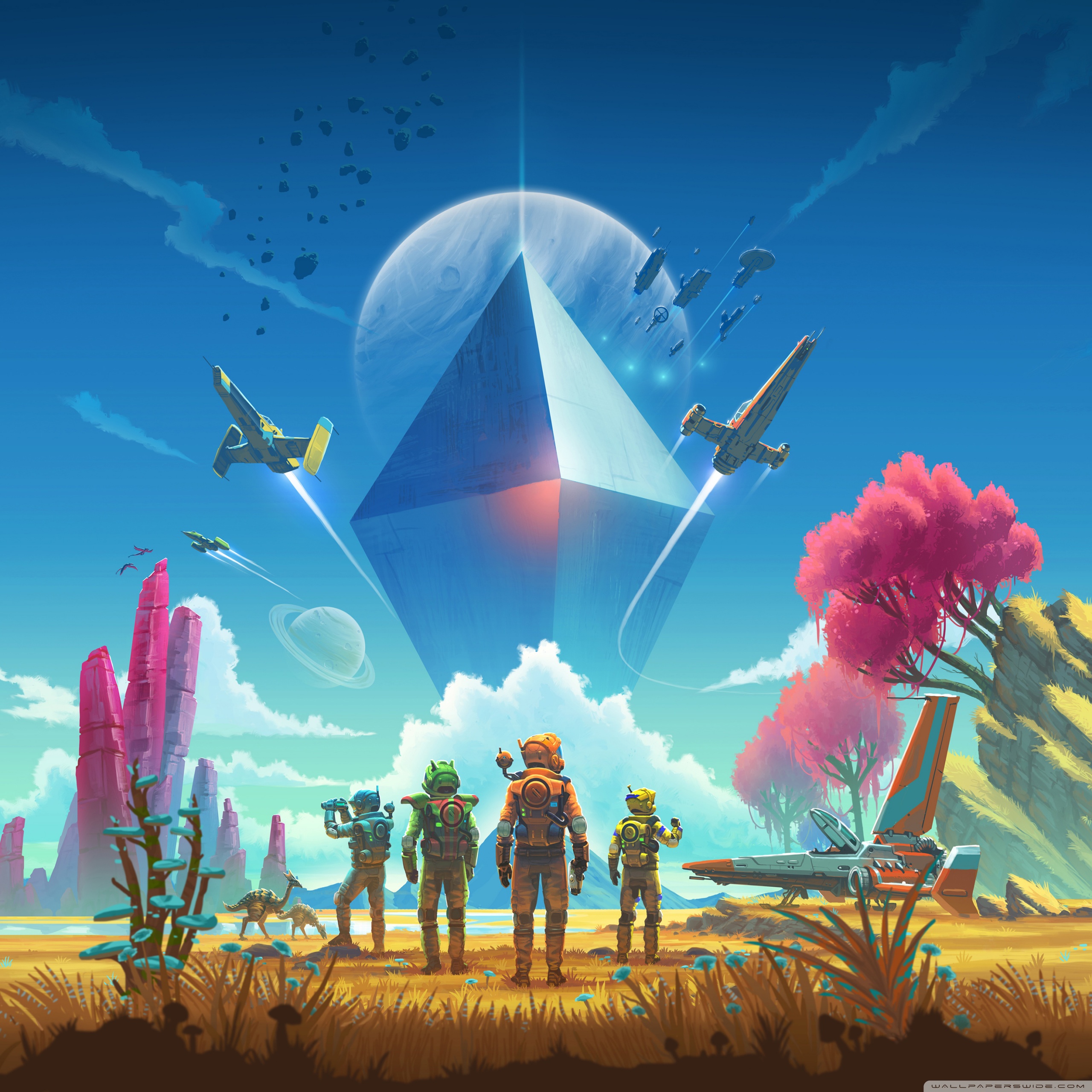 No Mans Sky Next - HD Wallpaper 