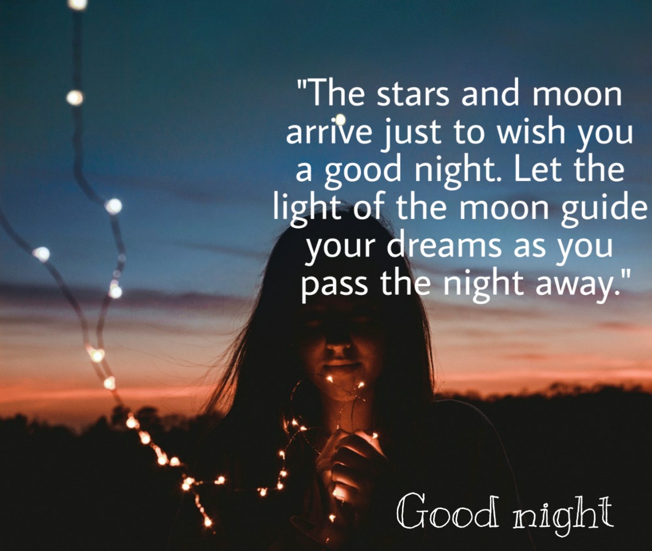 Good Night Wallpapers - Photo Caption - HD Wallpaper 
