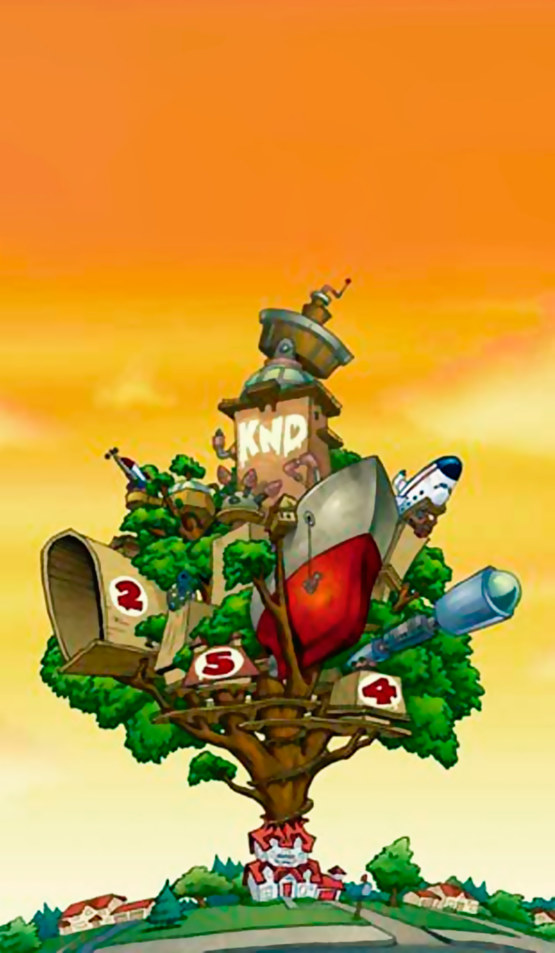 Just Some Cool Nostalgic Wallpapers For Your Phone - Kids Next Door Tree House - HD Wallpaper 