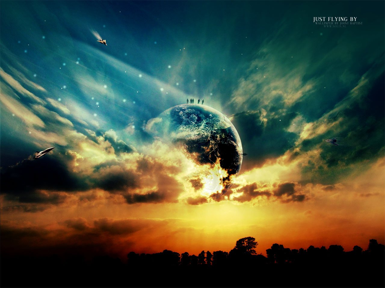 47 Flying, Dann Schlanger - HD Wallpaper 