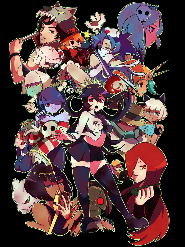 Skullgirls Wallpaper Comp 780x1040 Wallpaper Teahub Io