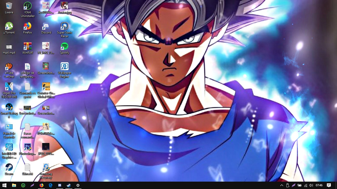 Goku In Ultra Instinct Wallpaper Hd - 1366x768 Wallpaper 