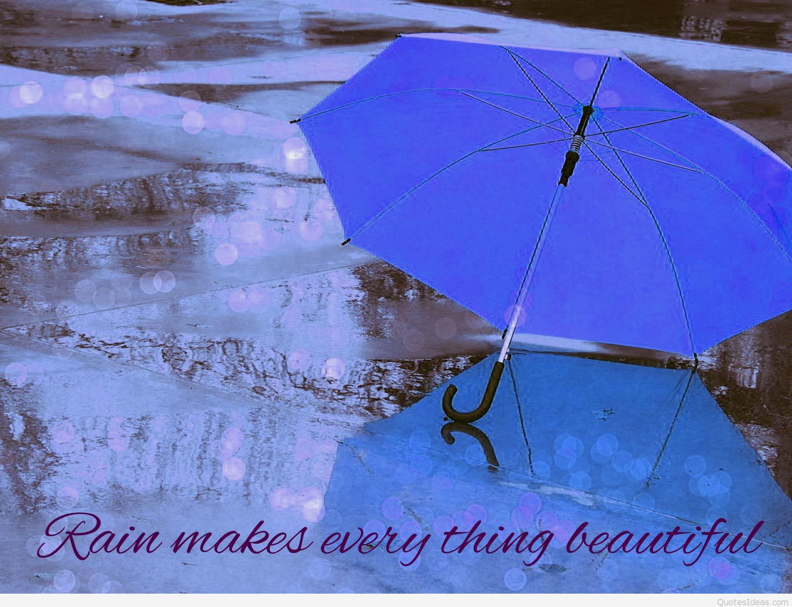 Rain Is Beautiful Quote With Wallpaper Hd - Rain Beautiful Rainy Day - HD Wallpaper 
