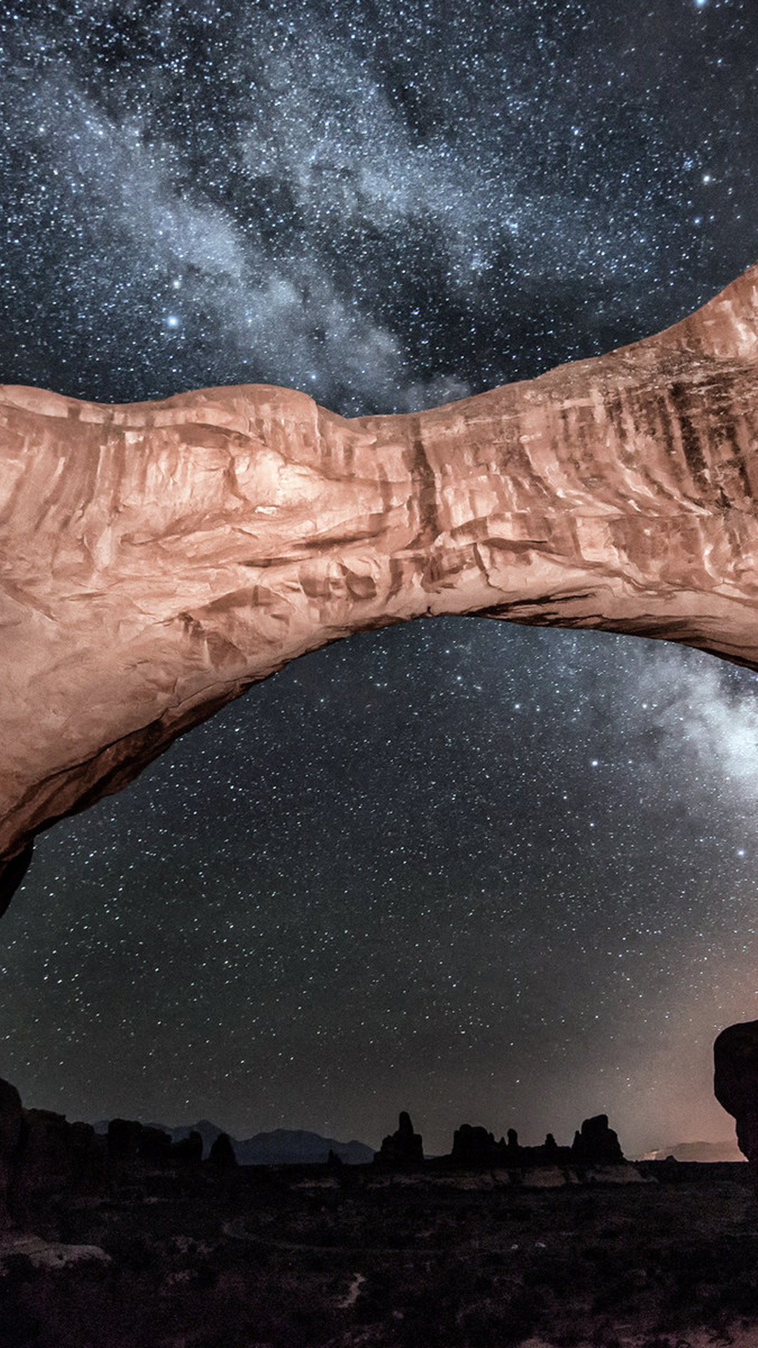 Milky Way Sky Android Wallpaper - Rare Iphone Wallpaper Hd - HD Wallpaper 