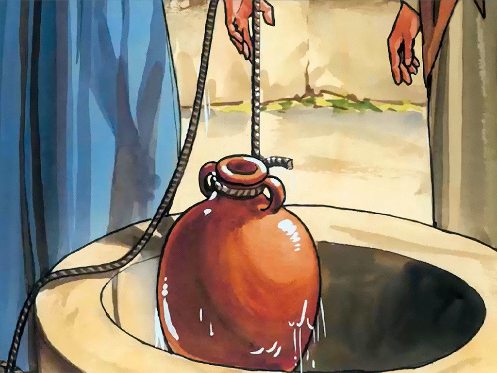 ‘sir,’ The Woman Said To Him, ‘you Have No Bucket And - Earthenware - HD Wallpaper 