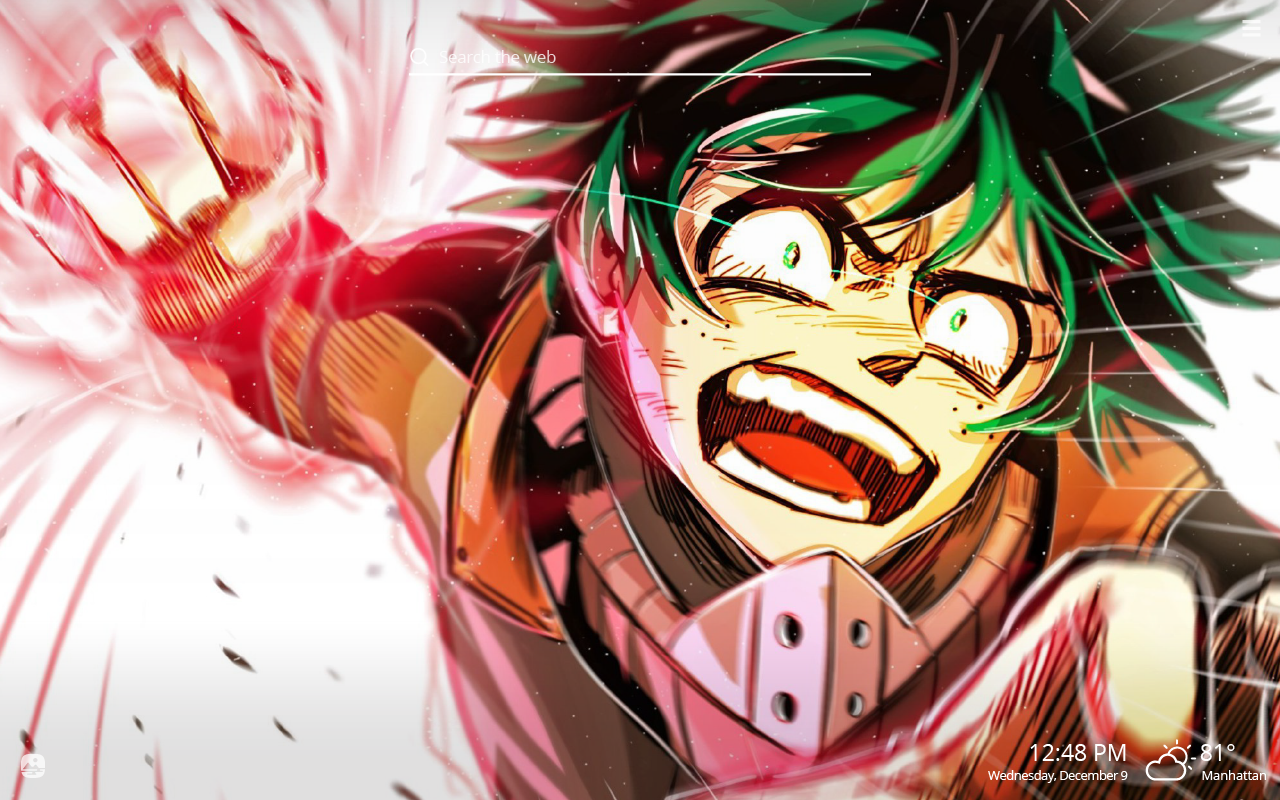 My Hero Academia Deku Wallpaper Hd - HD Wallpaper 