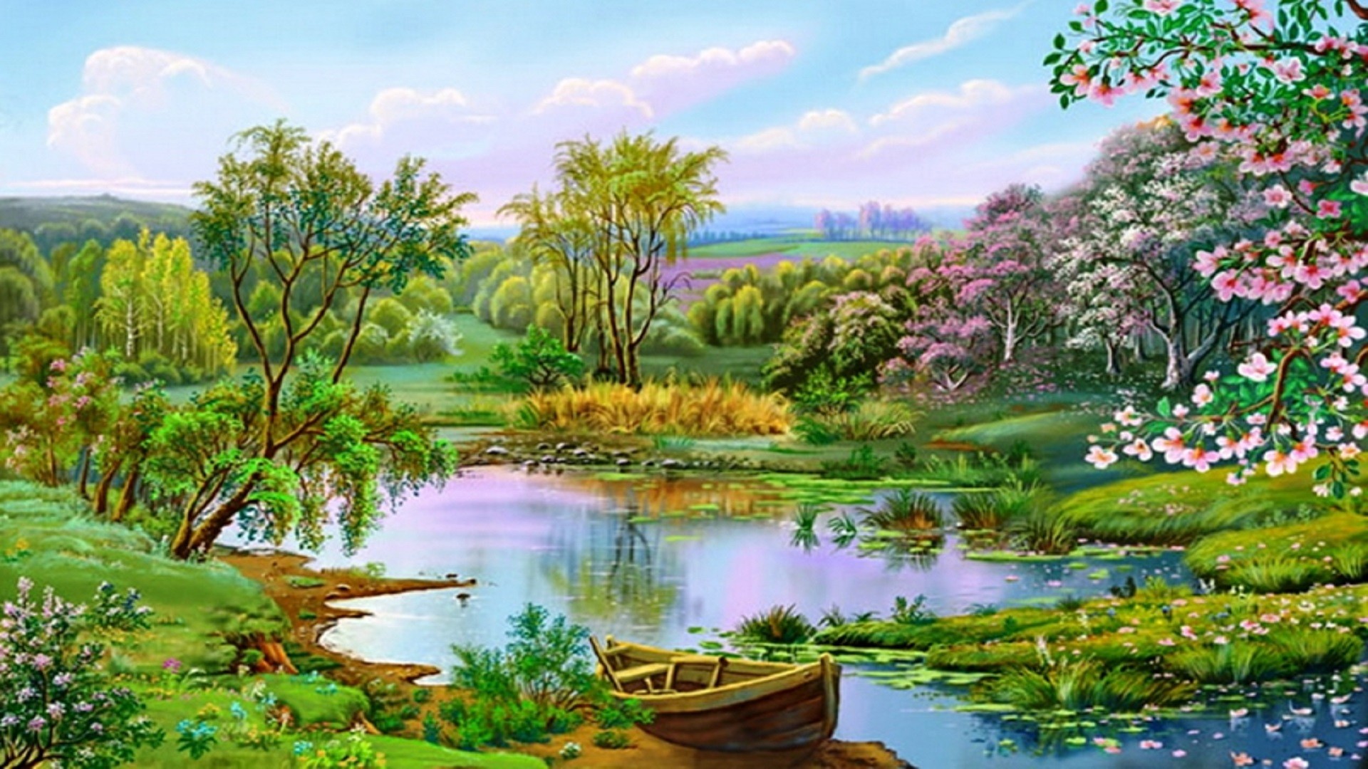 1920x1080, Beautiful Garden Photography 
 Data Id 242165 - Natural Garden Images Hd - HD Wallpaper 