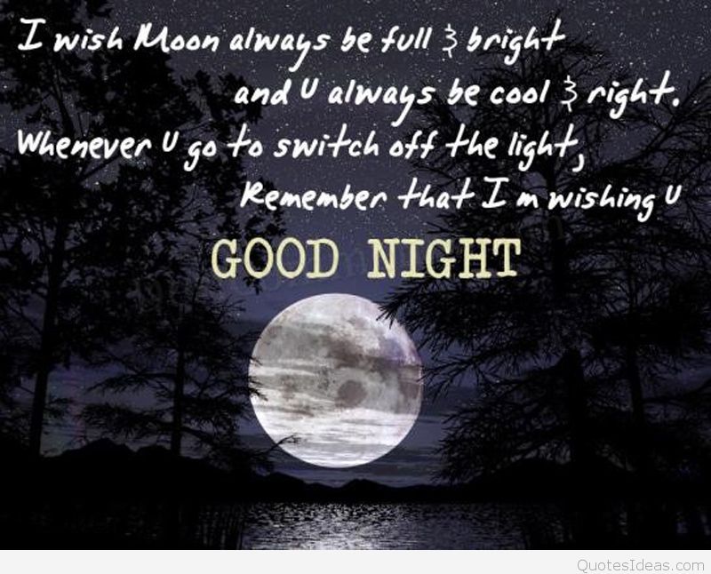 Sweet Good Night Quotes With Pictures - Best Quotes Saying Good Night - HD Wallpaper 