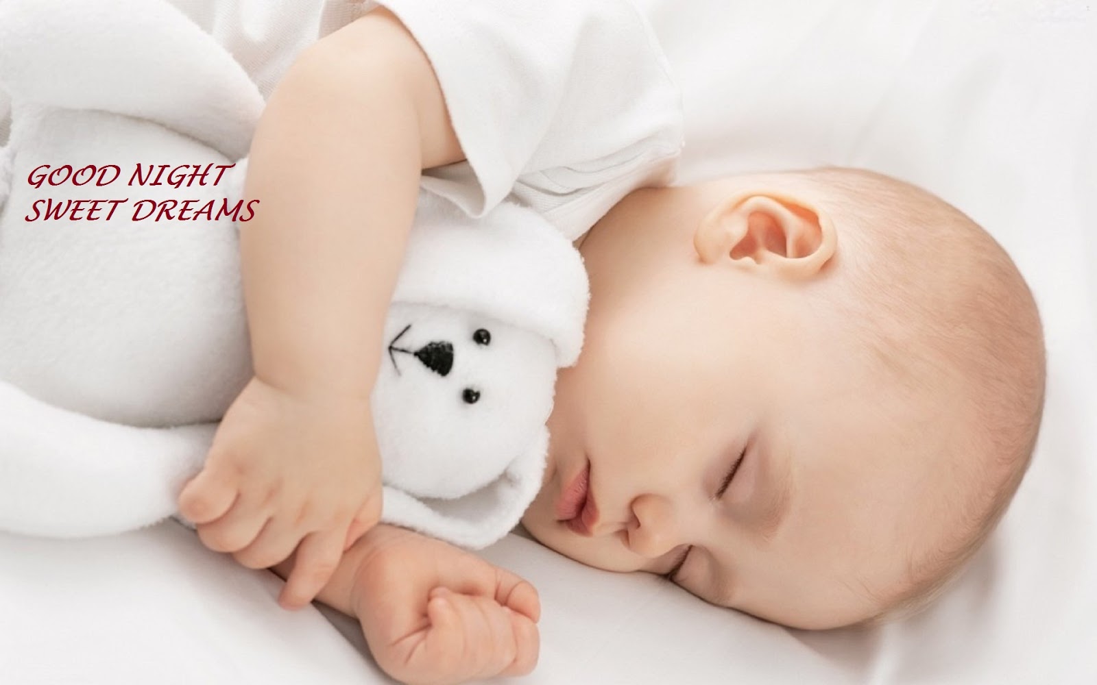 Good Night Wallpapers Cute Baby - HD Wallpaper 
