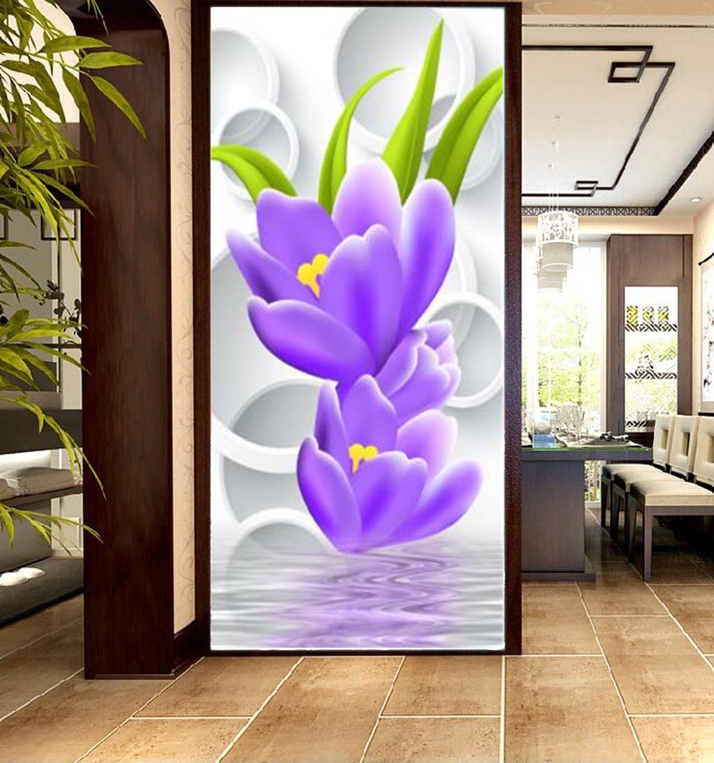 Beautiful Swan Image With Flowers - HD Wallpaper 