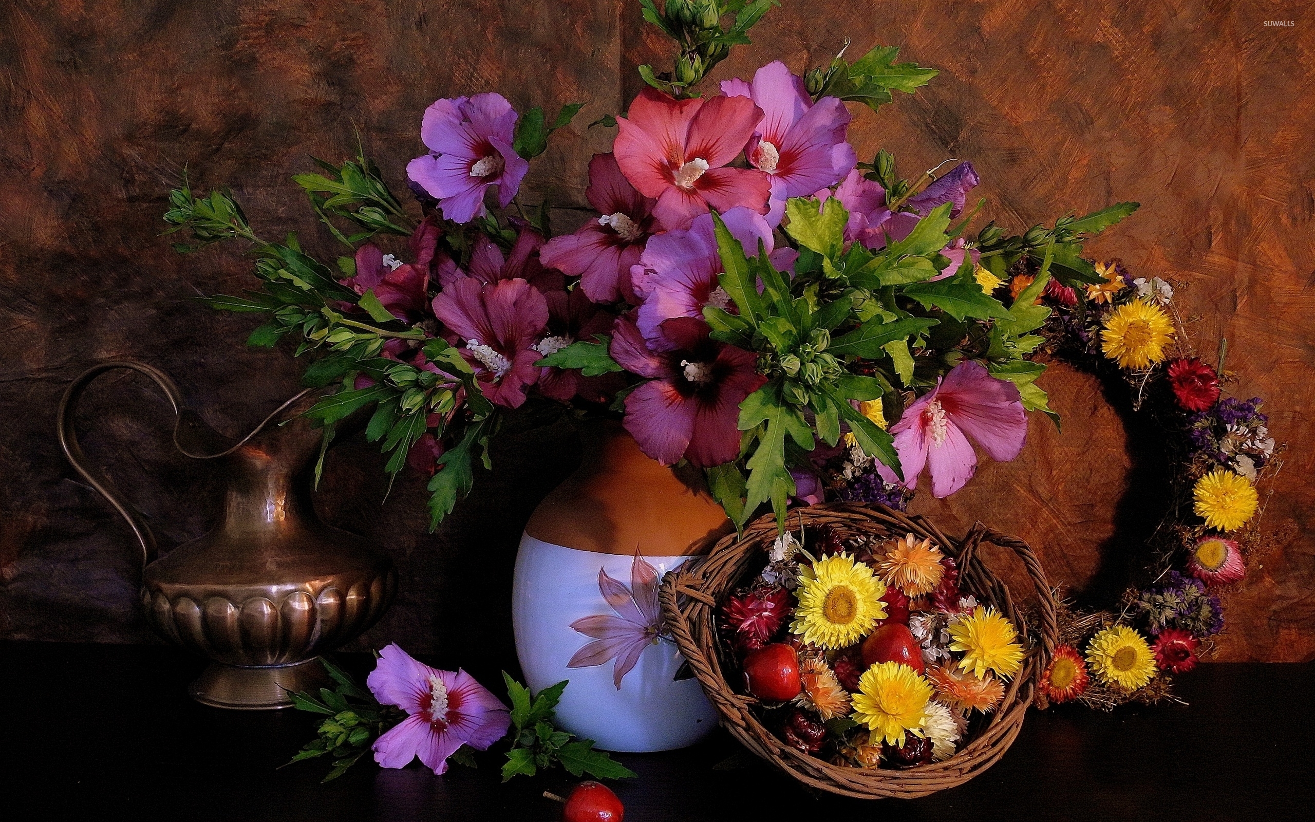 Floral Arrangement - HD Wallpaper 