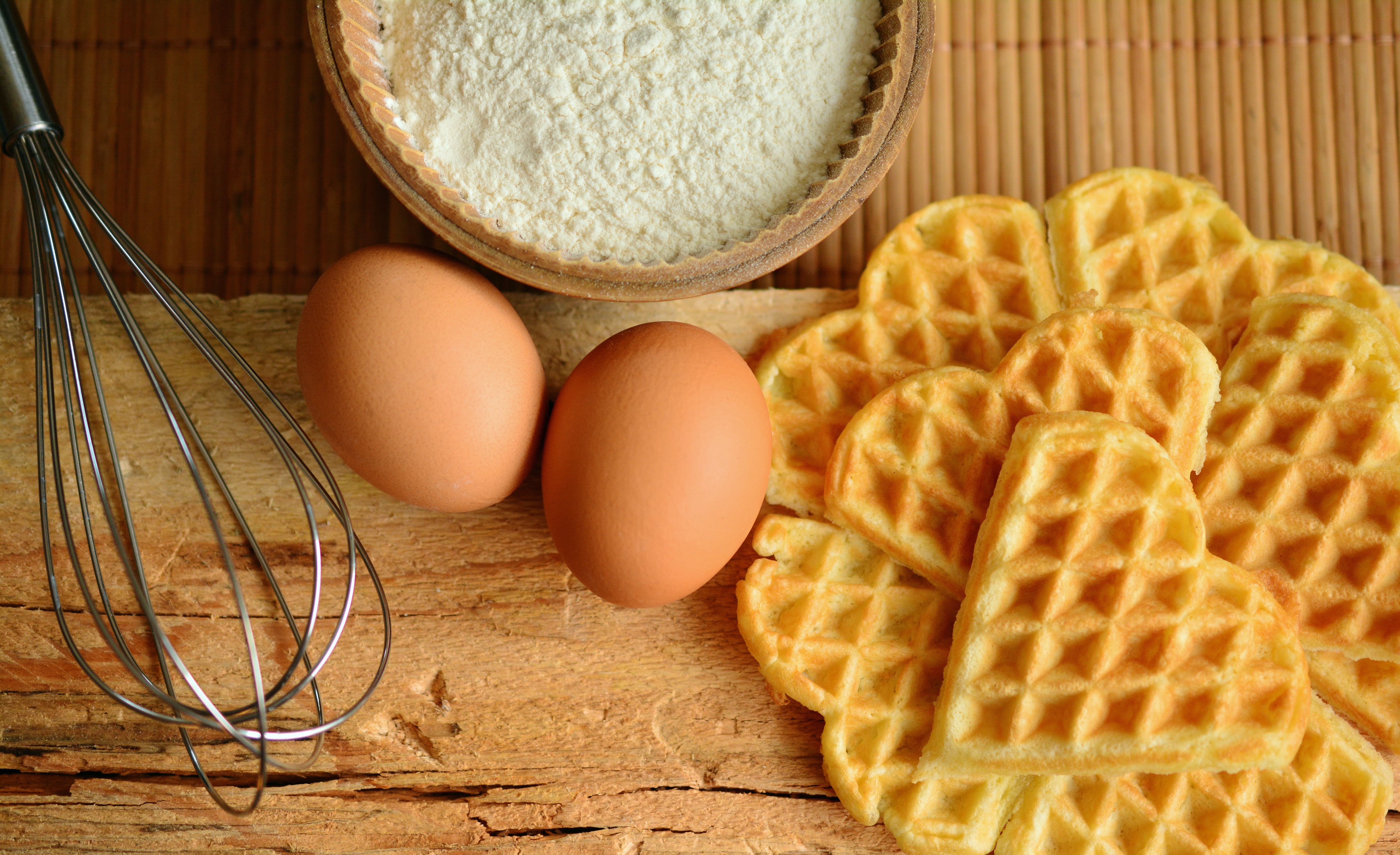 Waffle Egg - HD Wallpaper 