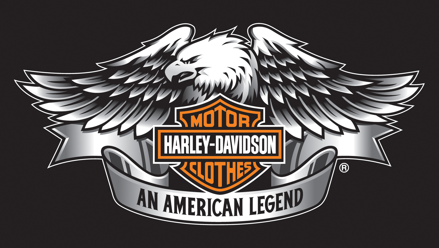 Harley Davidson Logo With Flames - Harley Davidson Logo Aguia - HD Wallpaper 