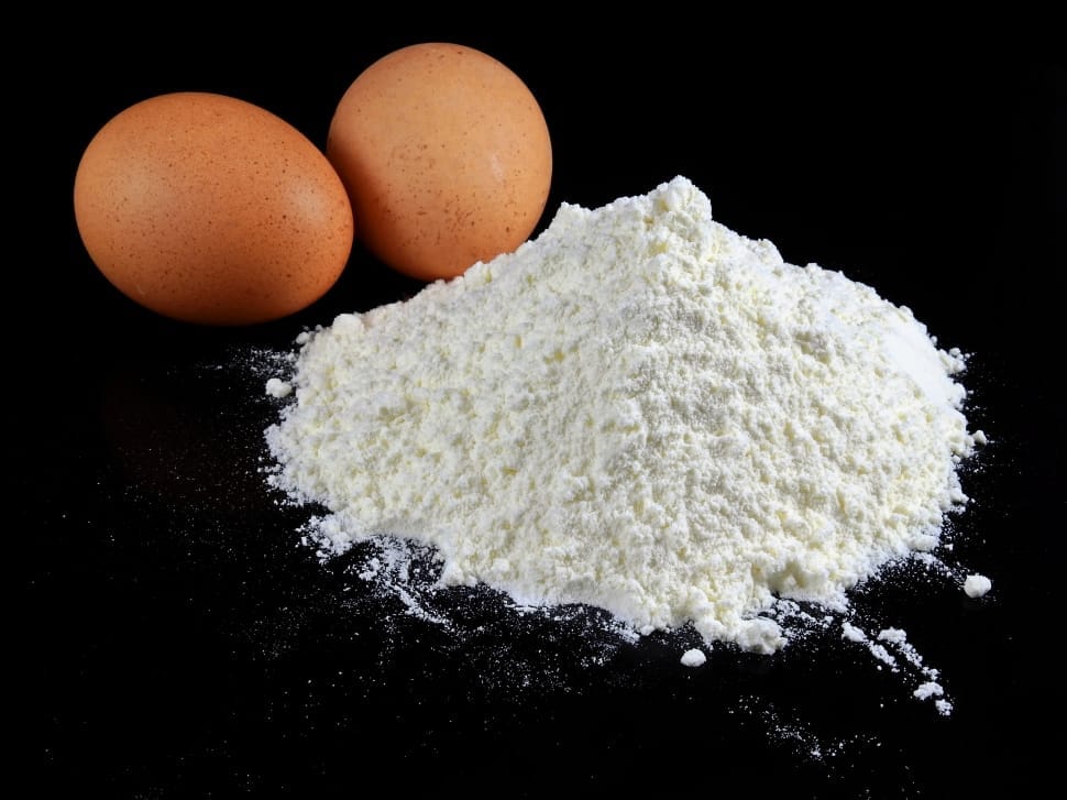 White Flour And 2 Eggs Preview - Flour - HD Wallpaper 