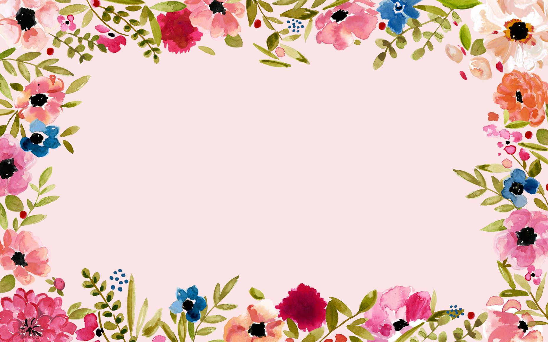Floral Computer Wallpaper - HD Wallpaper 