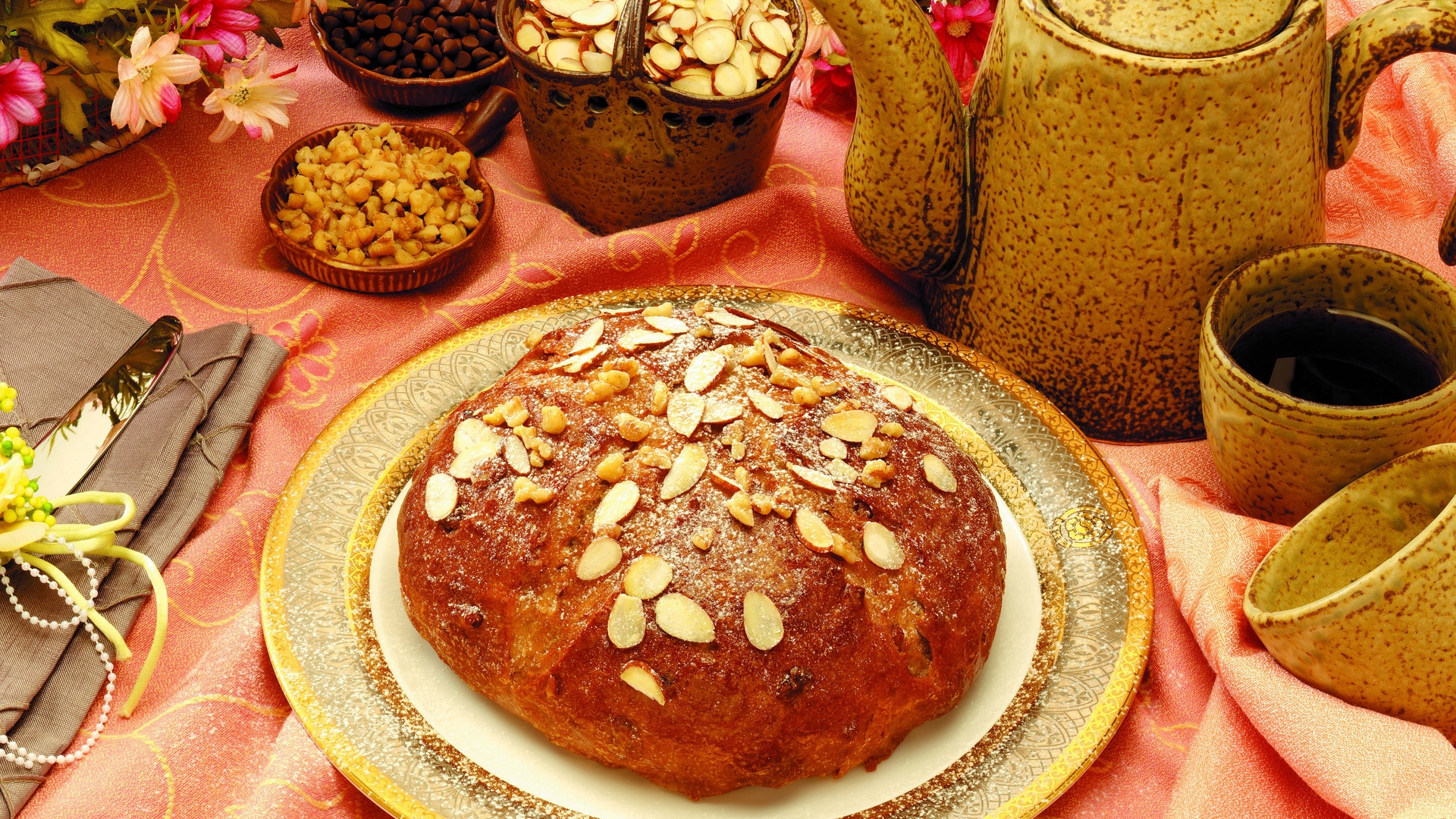 Wallpaper Bread, Flour, Eggs, Wheat - Wallpaper - HD Wallpaper 