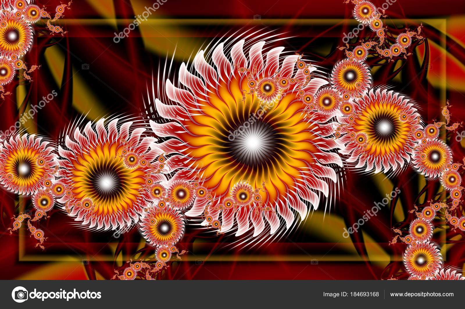 Beautiful 3d Floral - HD Wallpaper 