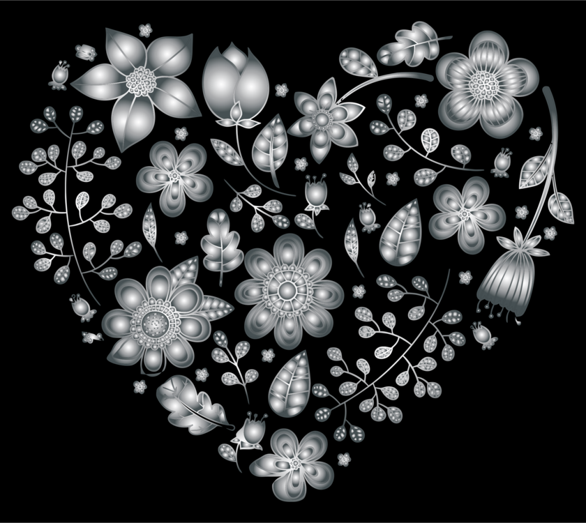 Computer Wallpaper,visual Arts,flora - Heart Gold Ornament Png - HD Wallpaper 