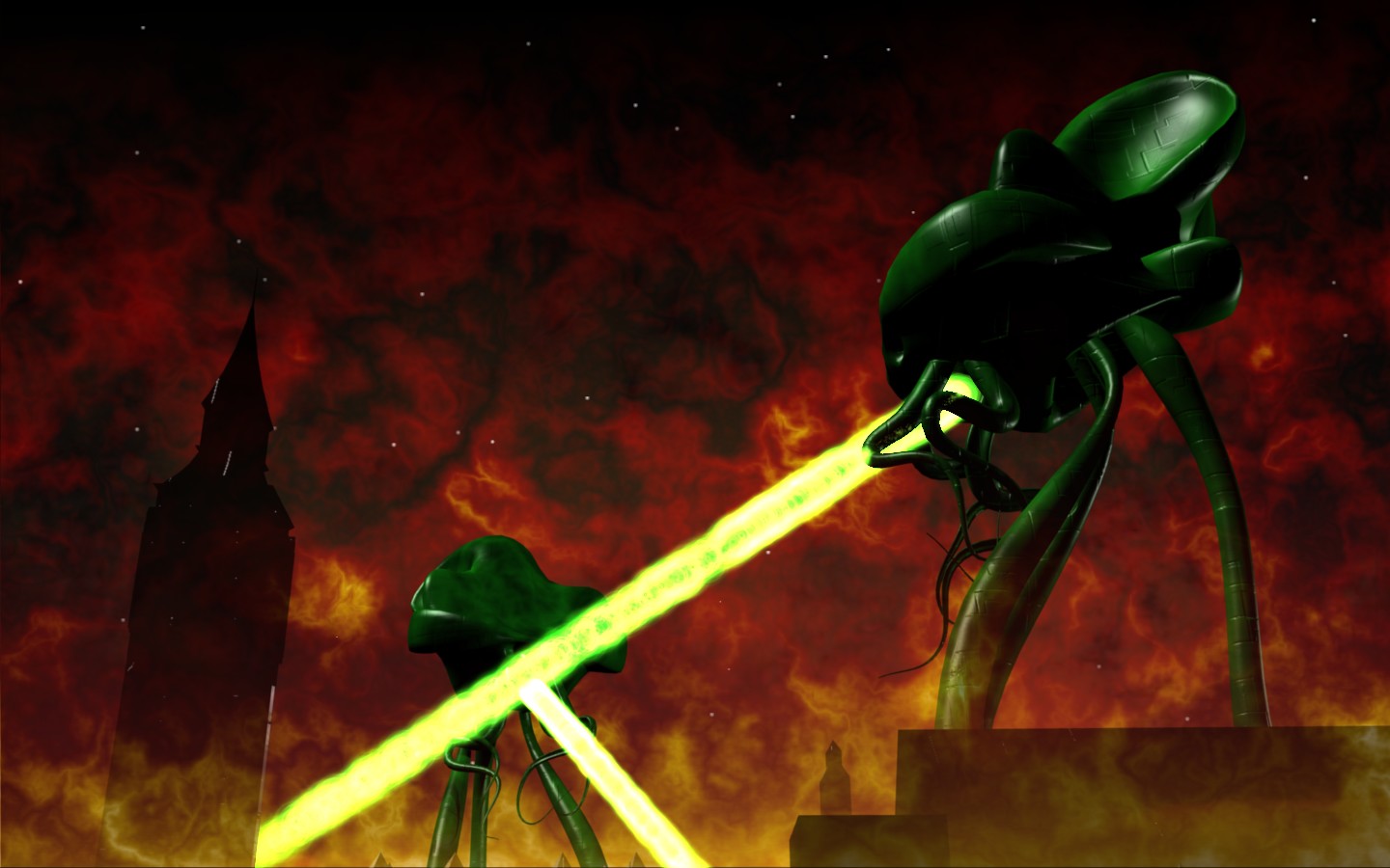 Red Weed War Of The Worlds Hd - HD Wallpaper 