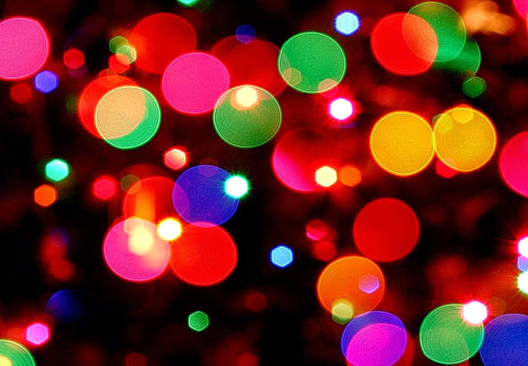 Desktop Holiday Wallpapers Champagne Computer 657717 - Christmas Lights Background Hd - HD Wallpaper 