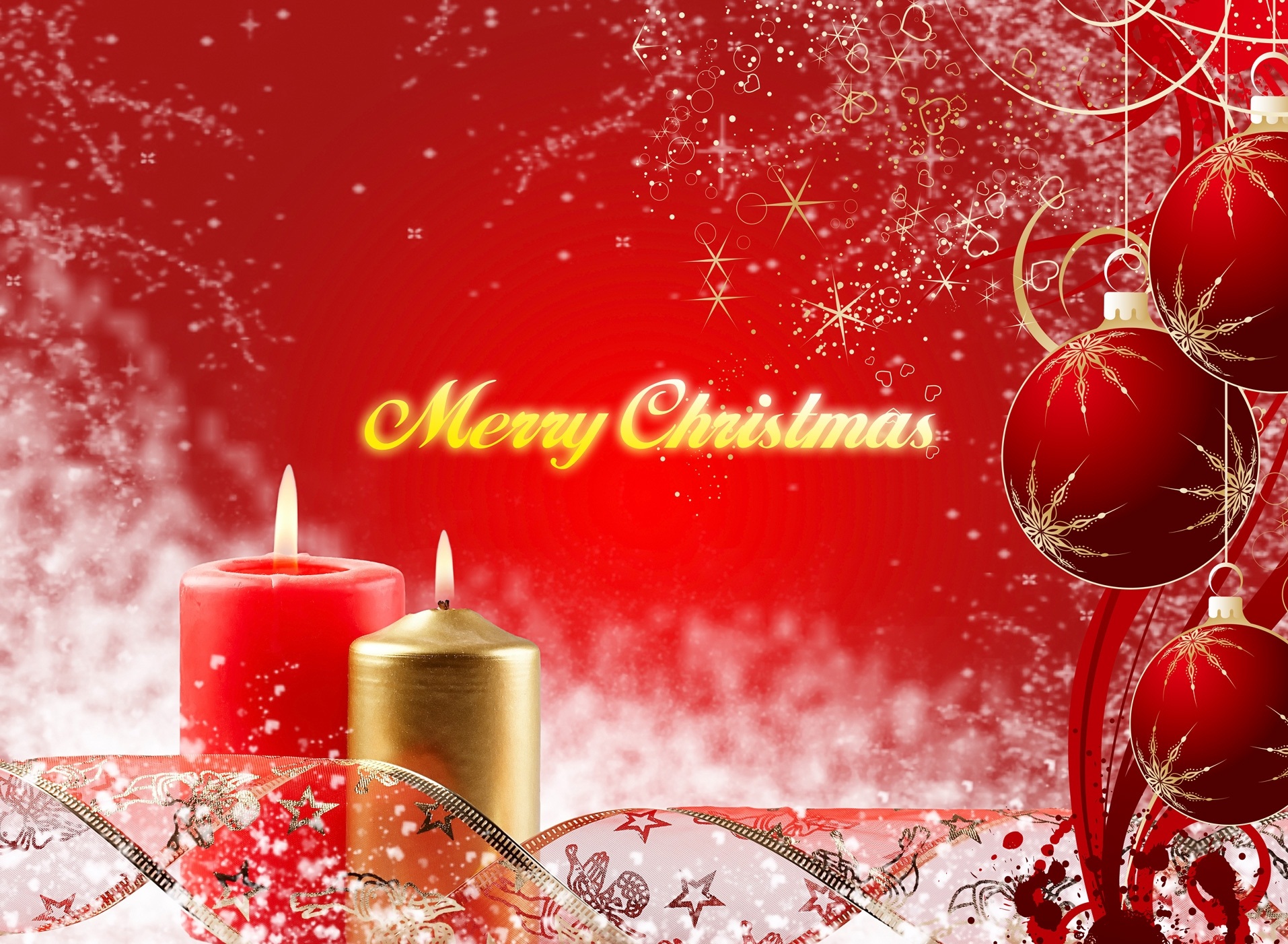 Christmas Free Wallpaper And Screensavers - Merry Christmas Wishes Hd - HD Wallpaper 