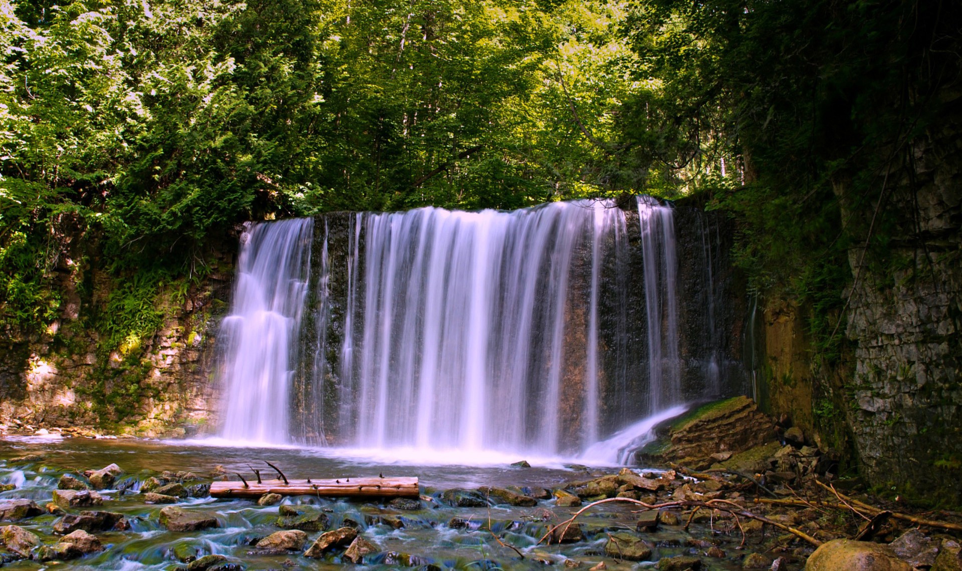 Hd Wallpapers, Flowers, Nature Images, Free Download - Waterfall - HD Wallpaper 