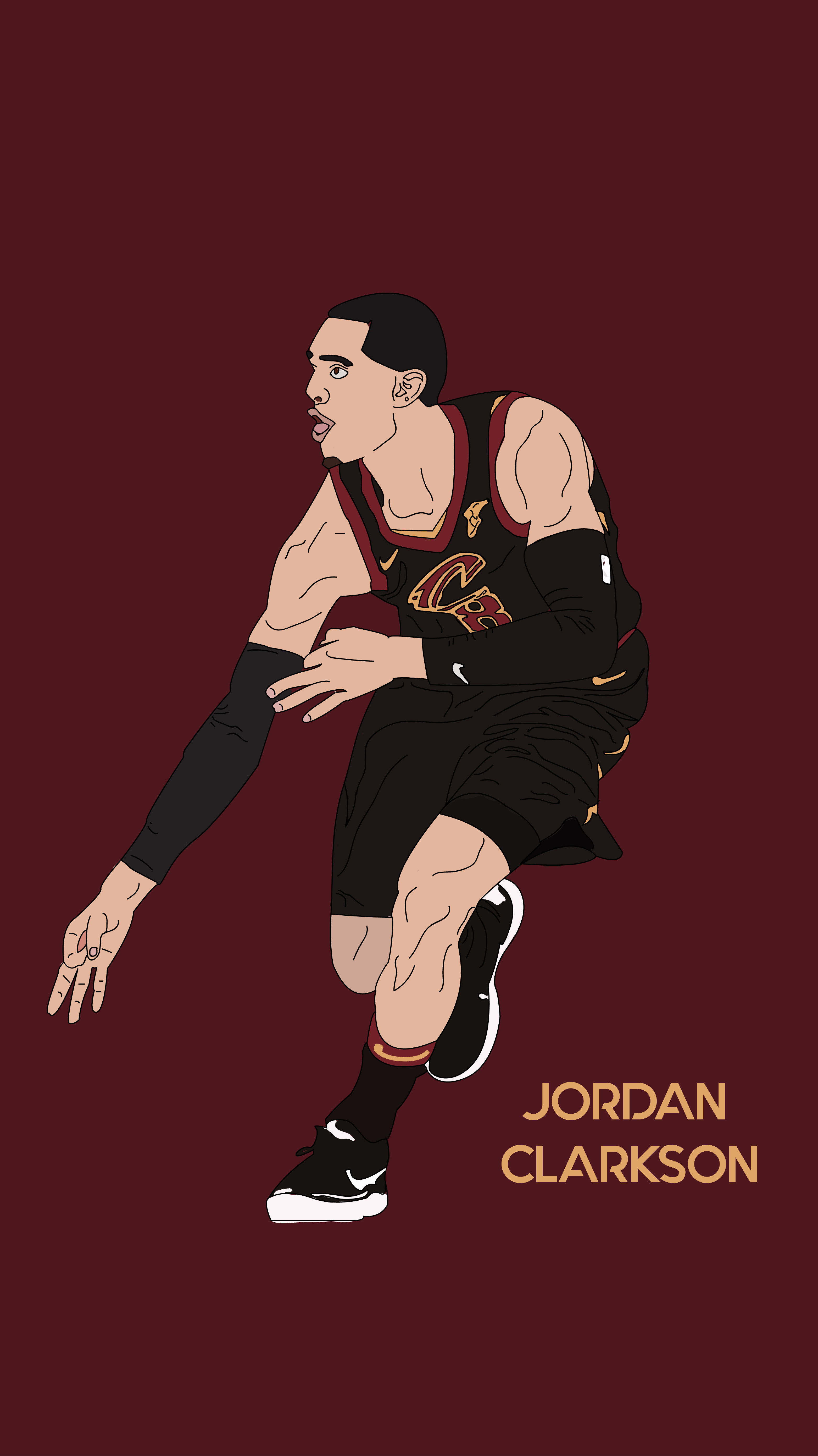 Jordan Clarkson Wallpaper Iphone - HD Wallpaper 