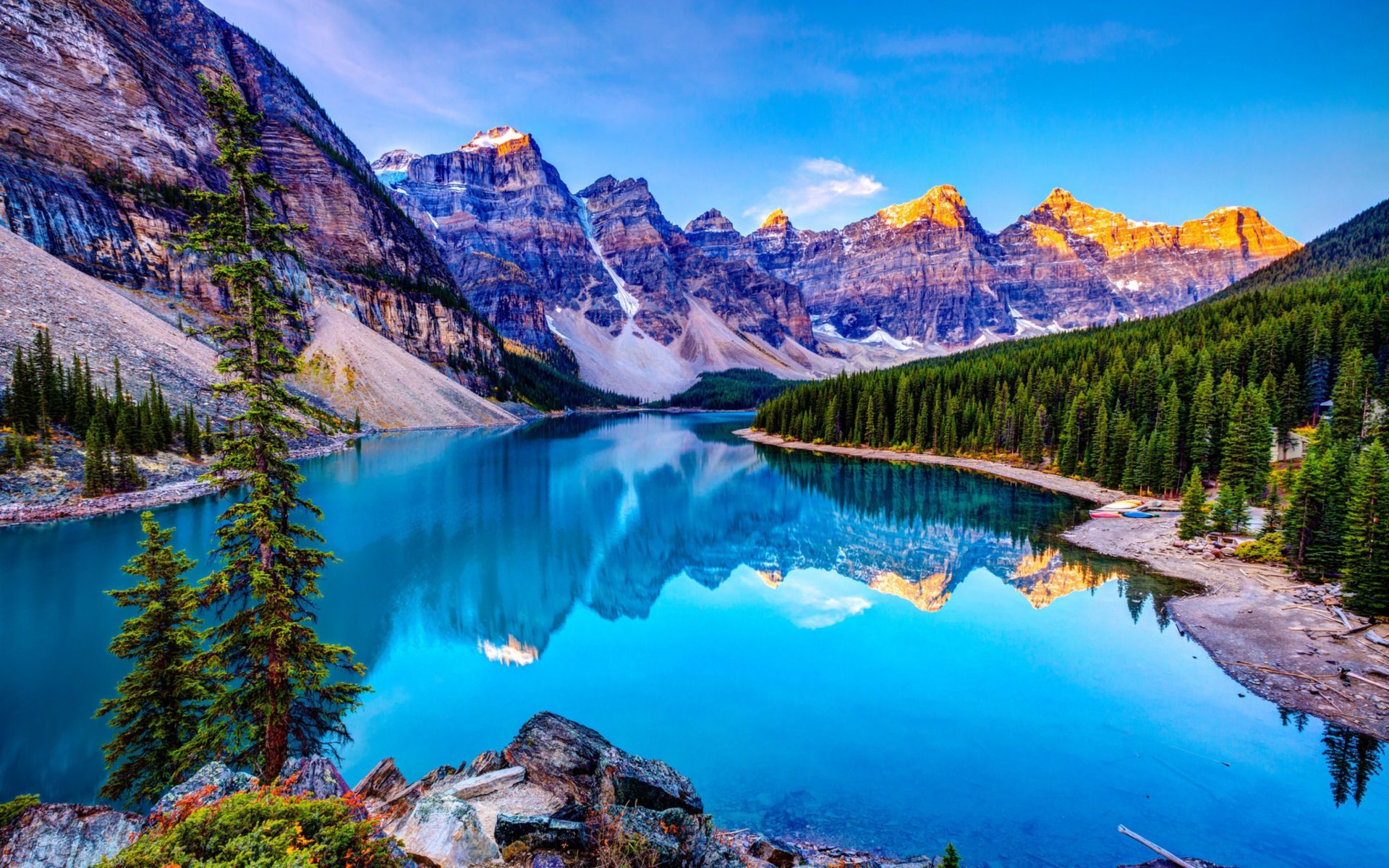 Rocky Mountains - HD Wallpaper 