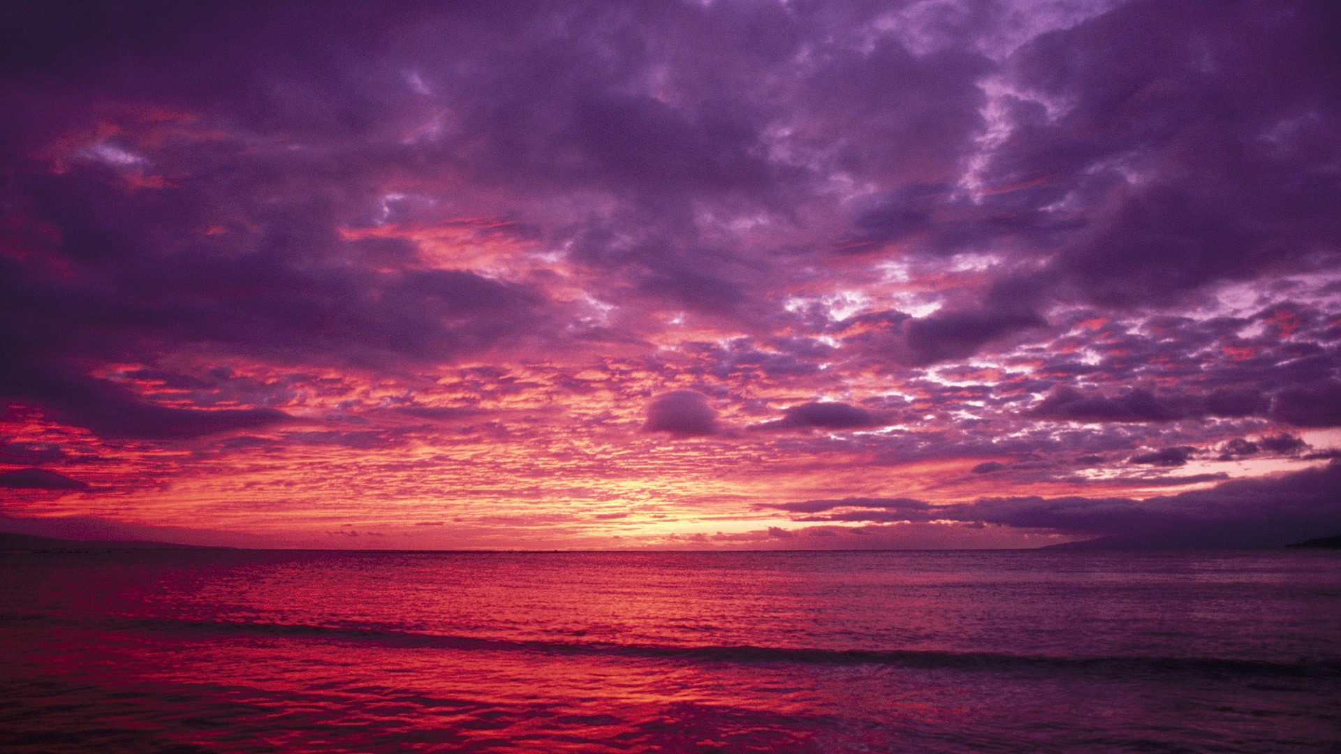 Maui Hawaii Free Wallpaper In Free Desktop Backgrounds - Sunset Background In Hawaii - HD Wallpaper 