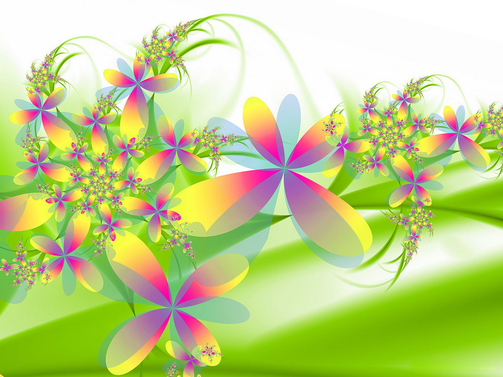 Flowers Wallpapers For Desktop 3d - 1600x1200 Wallpaper 