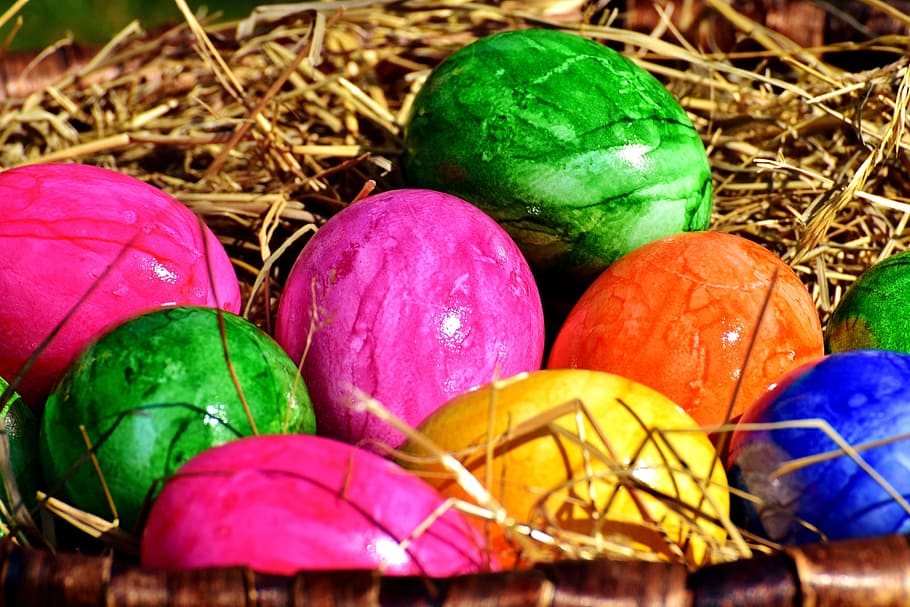 Egg, Colored, Colorful, Easter, Easter Eggs, Easter - Easter - HD Wallpaper 