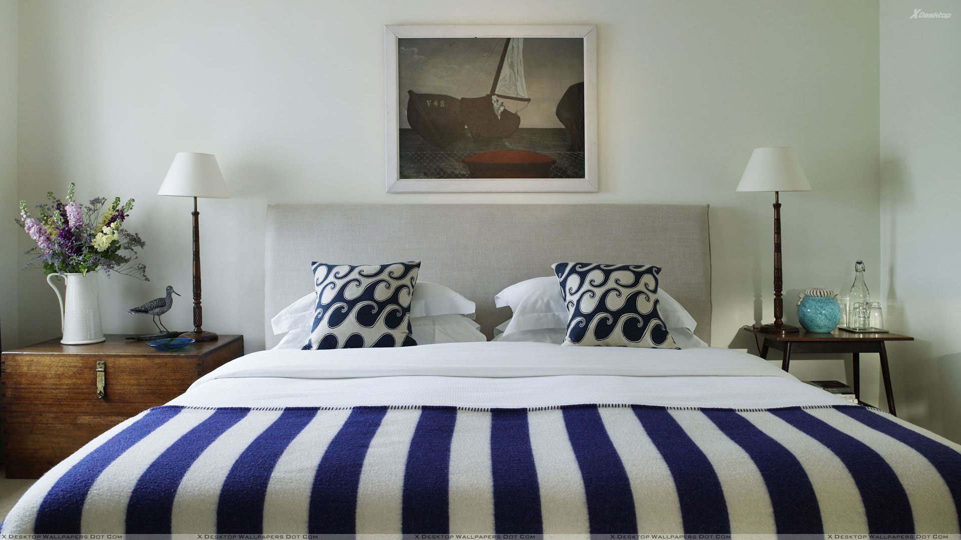 Bed Hd - HD Wallpaper 