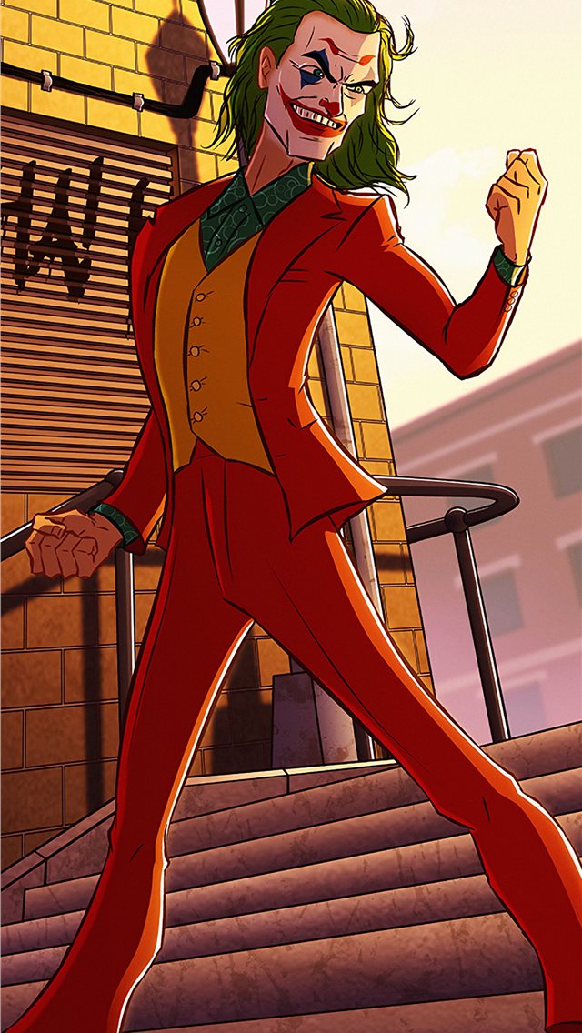 Joker Dance Iphone Wallpaper - Joaquin Phoenix Joker Animated - HD Wallpaper 