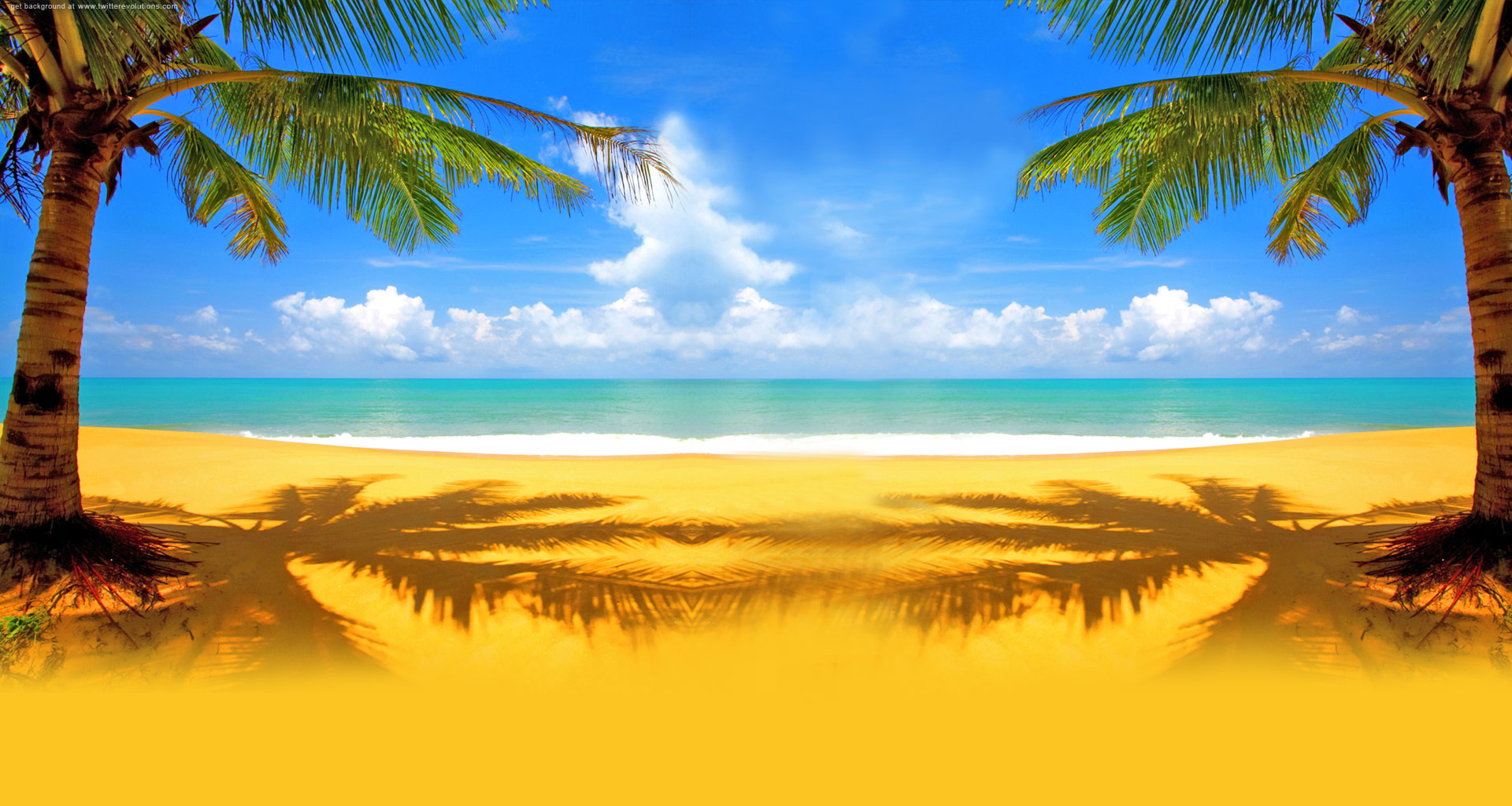 Beach Background For Website - HD Wallpaper 