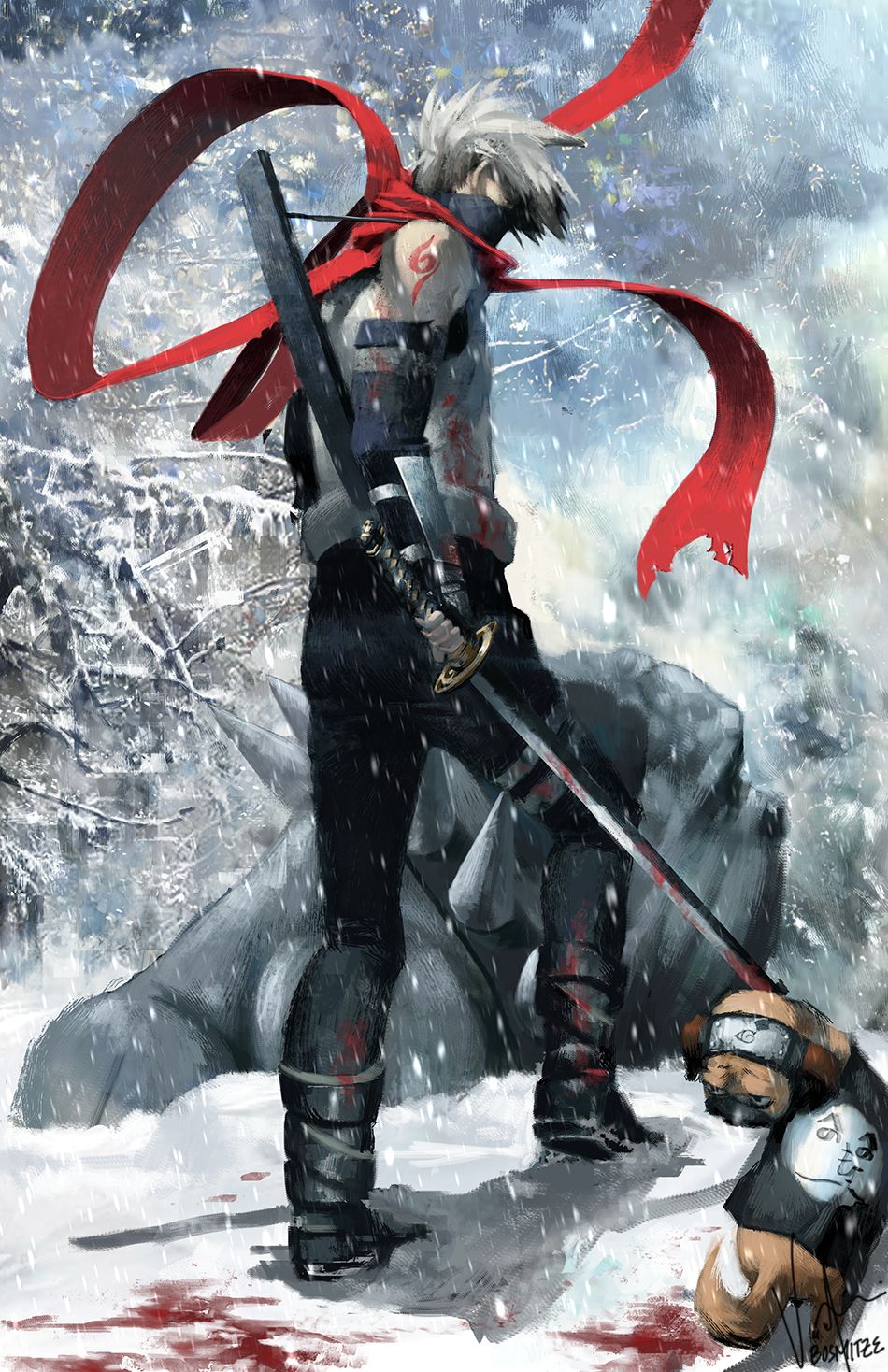 Kakashi Hatake - HD Wallpaper 
