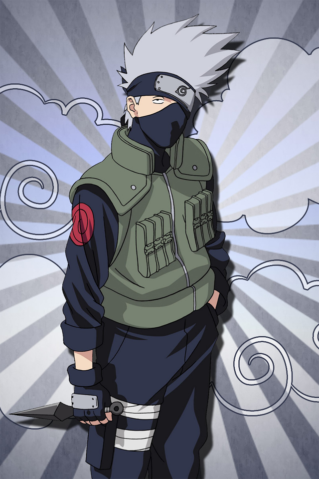 Hd Kakashi Iphone 4 Wallpapers - Kakashi Sensei Wallpaper Iphone - HD Wallpaper 