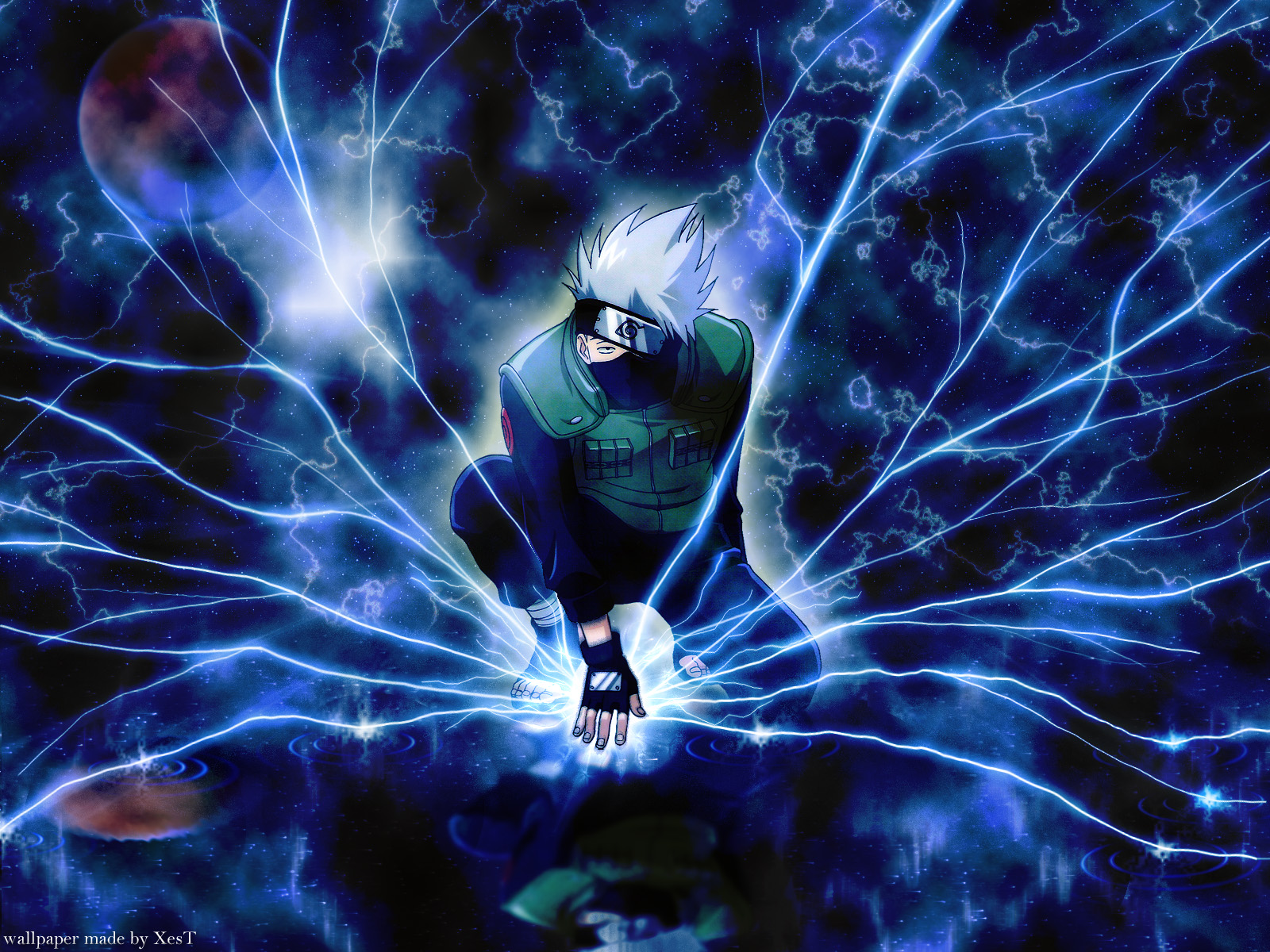 Masashi Kishimoto, Studio Pierrot, Naruto, Kakashi - Kakashi Chidori Wallpaper Hd - HD Wallpaper 