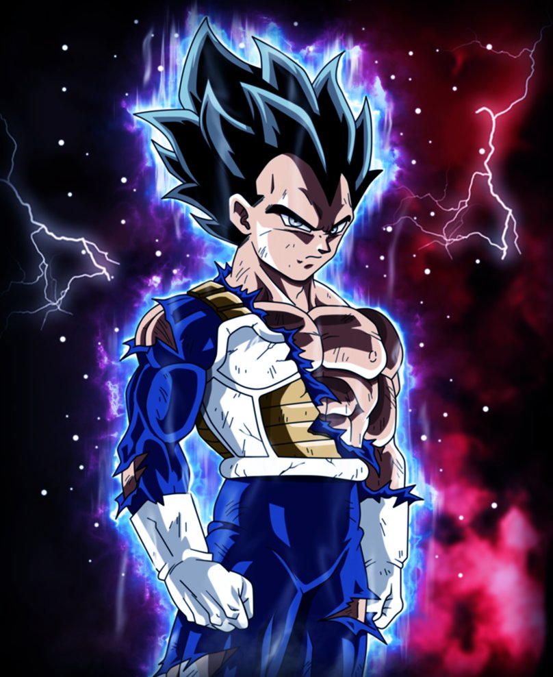 Vegeta Con El Ultra Instinto - HD Wallpaper 