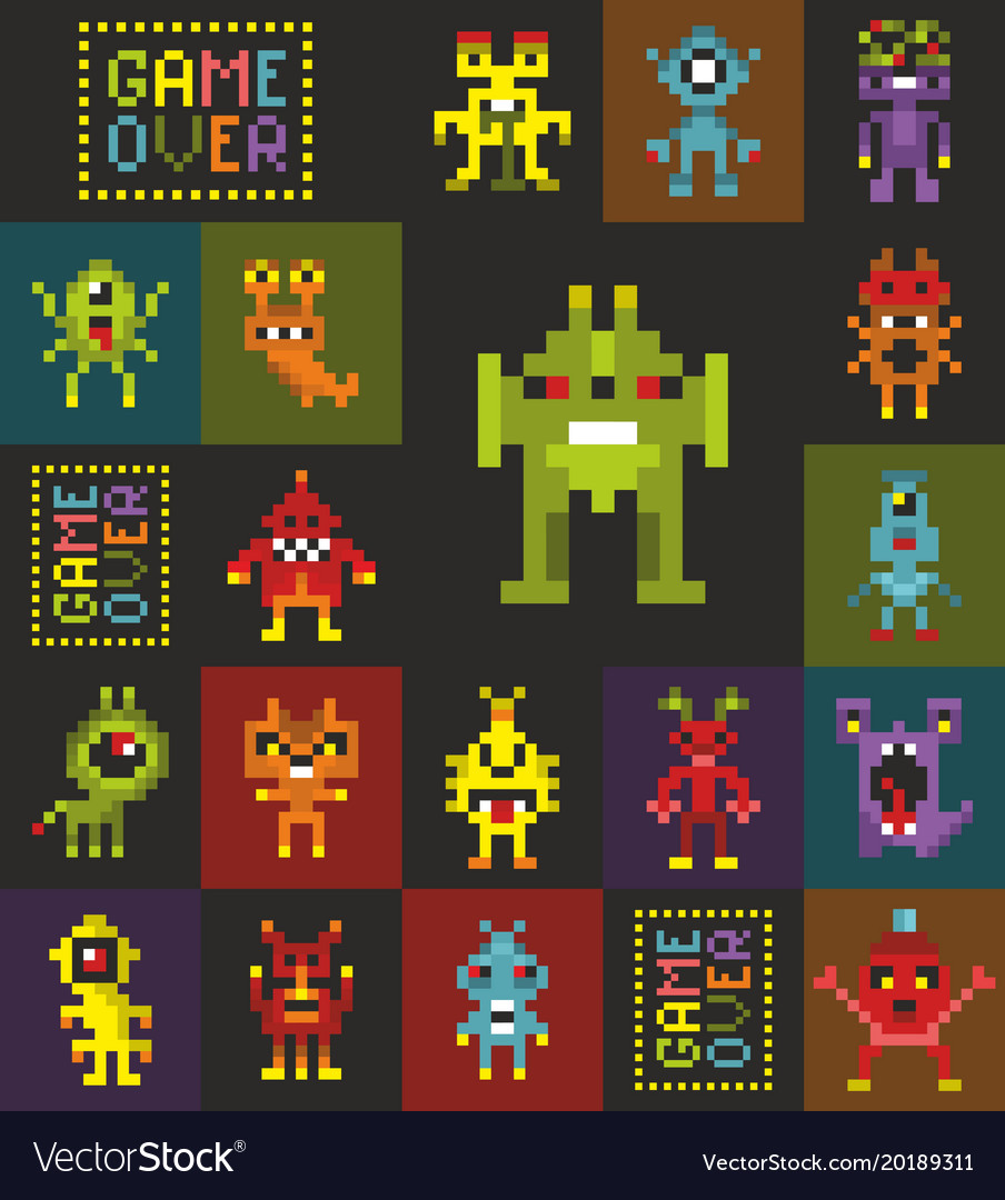 Pixel Art Video Game - HD Wallpaper 